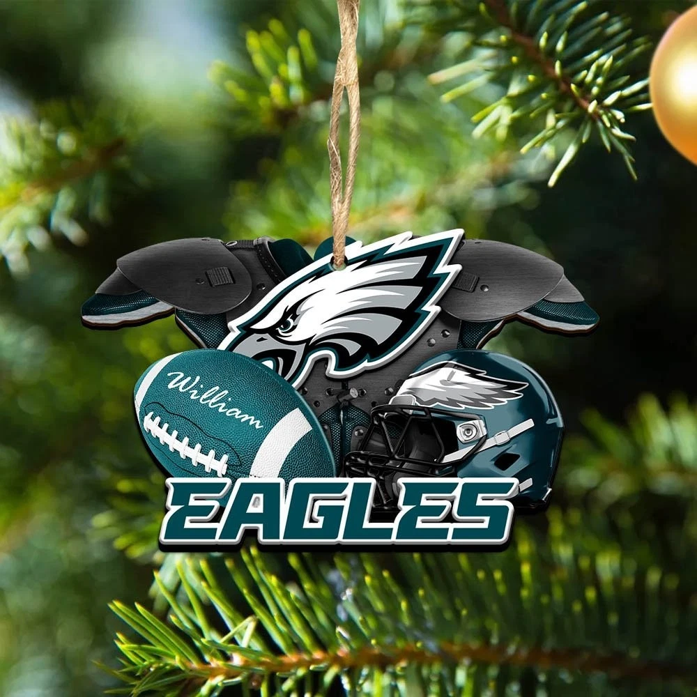 Personalized Philadelphia Team Eagles Sport Ornament Gift For Fans