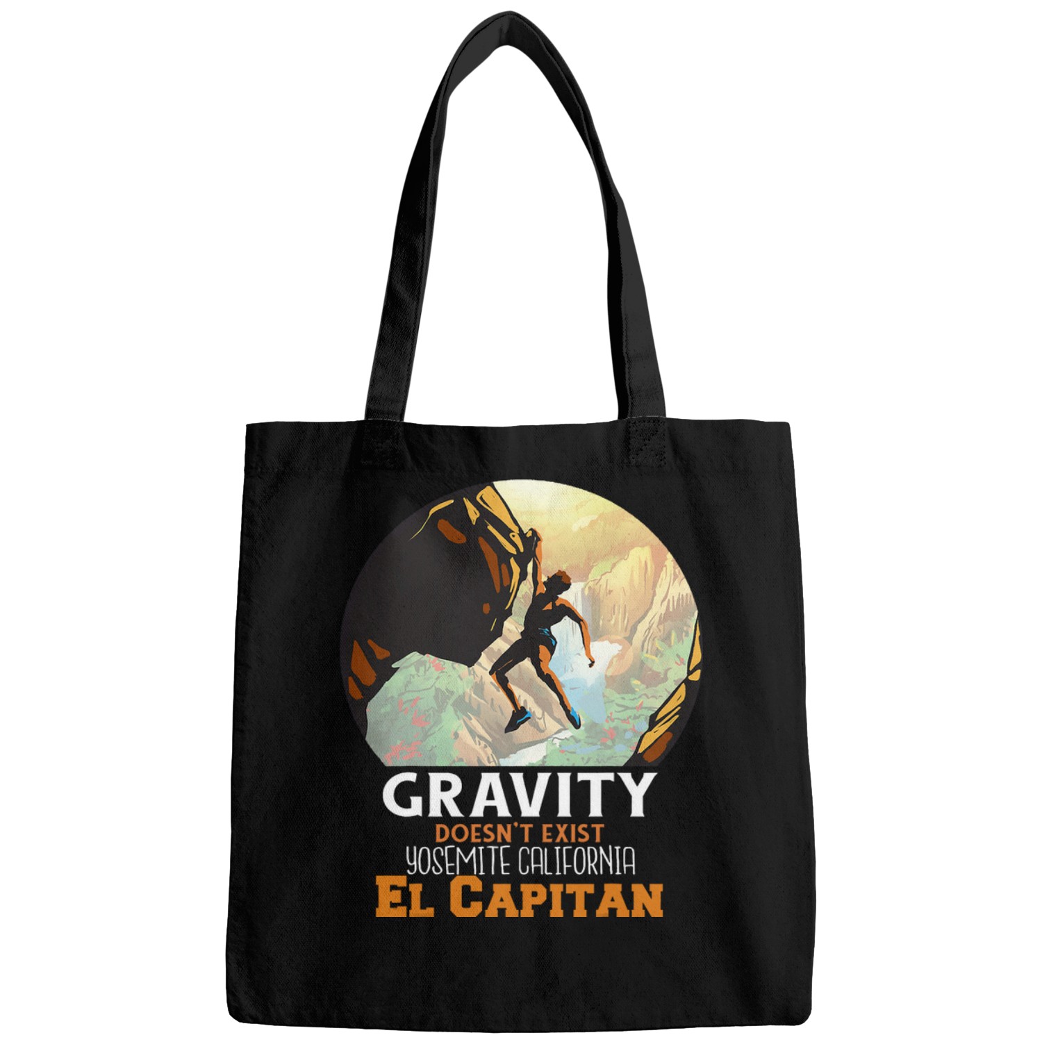 Climber El Capitan Mountain Mountaineer Hike Yosemite Trail Bags