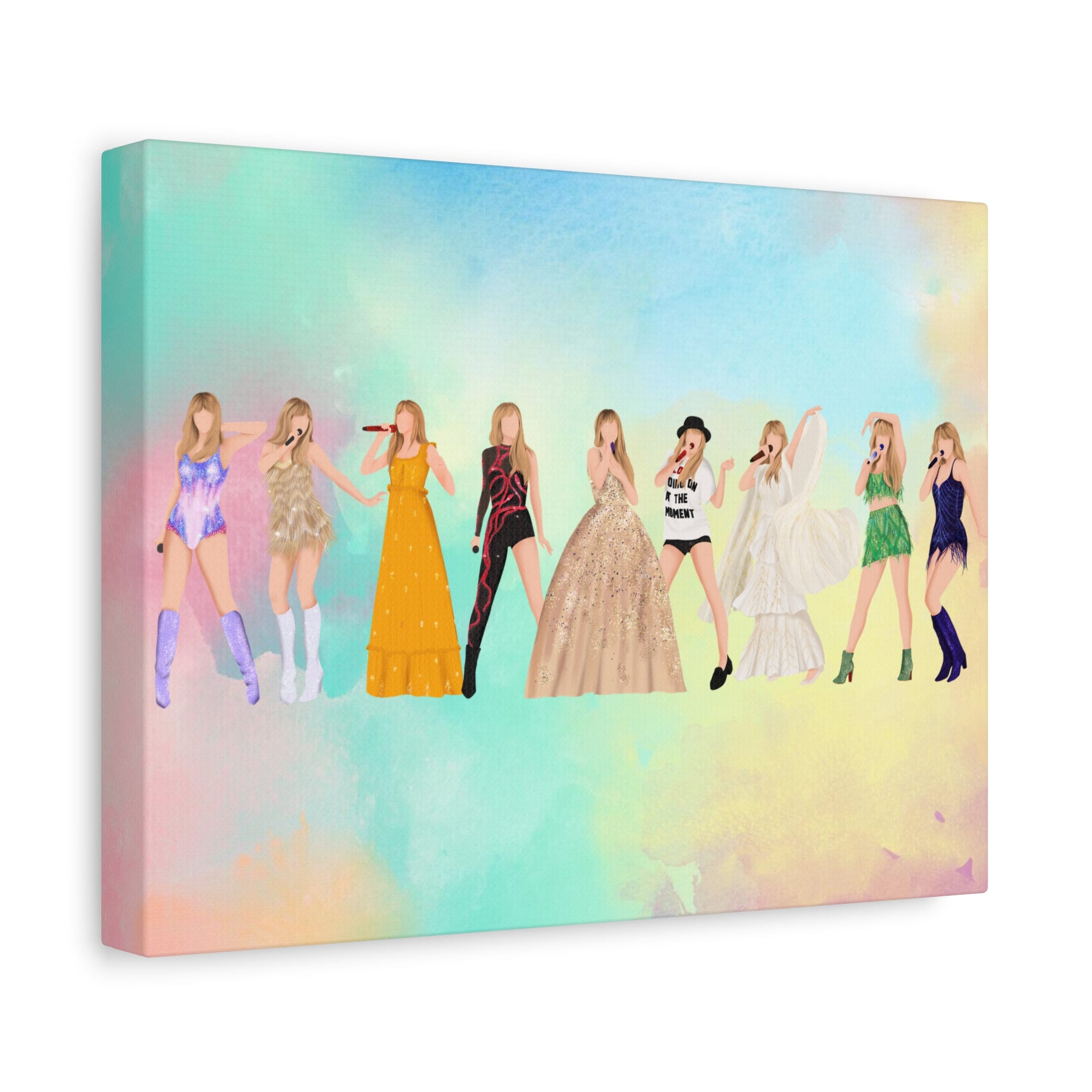 Step into Taylor's Iconic Eras: Lovers Album Art Canvas