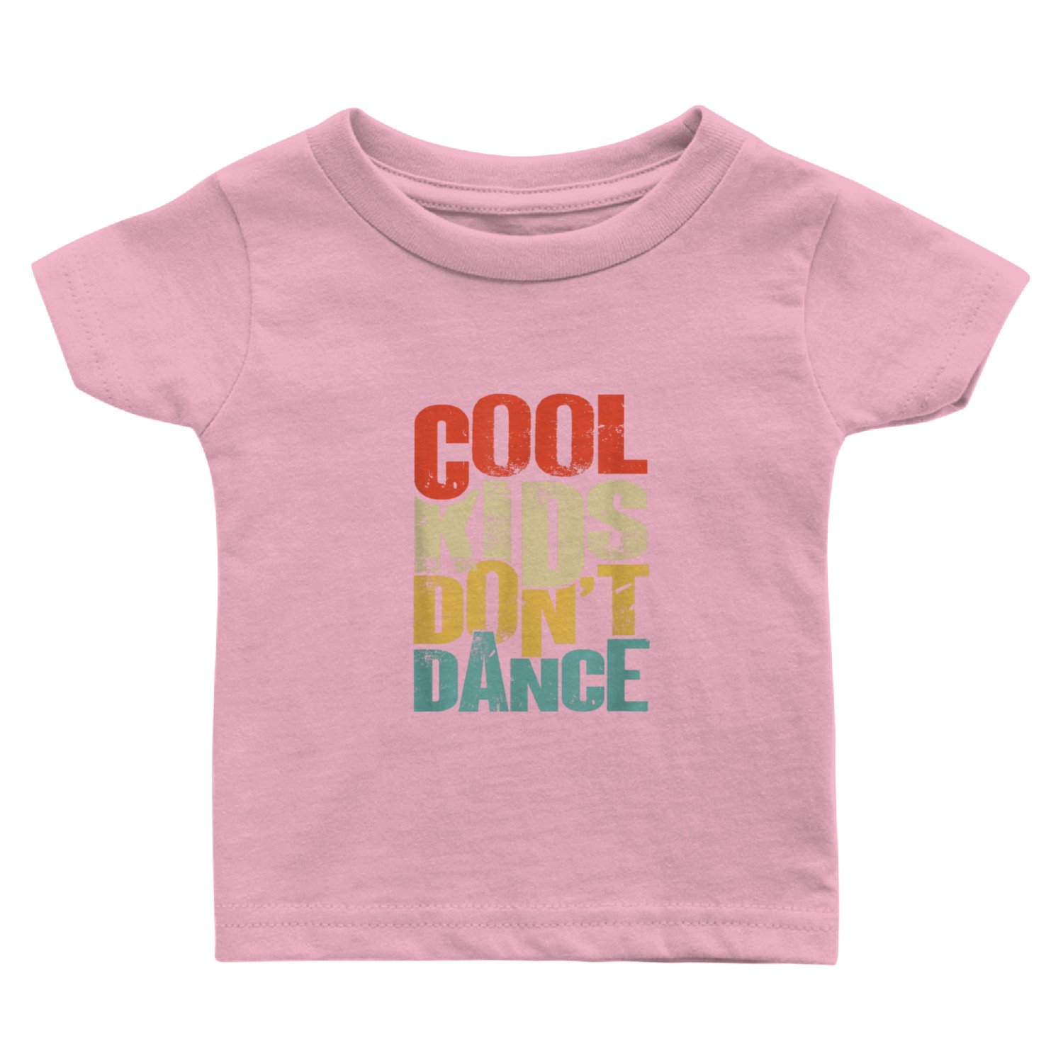 Retro Cool Kids Don't Dance Baby T Shirts