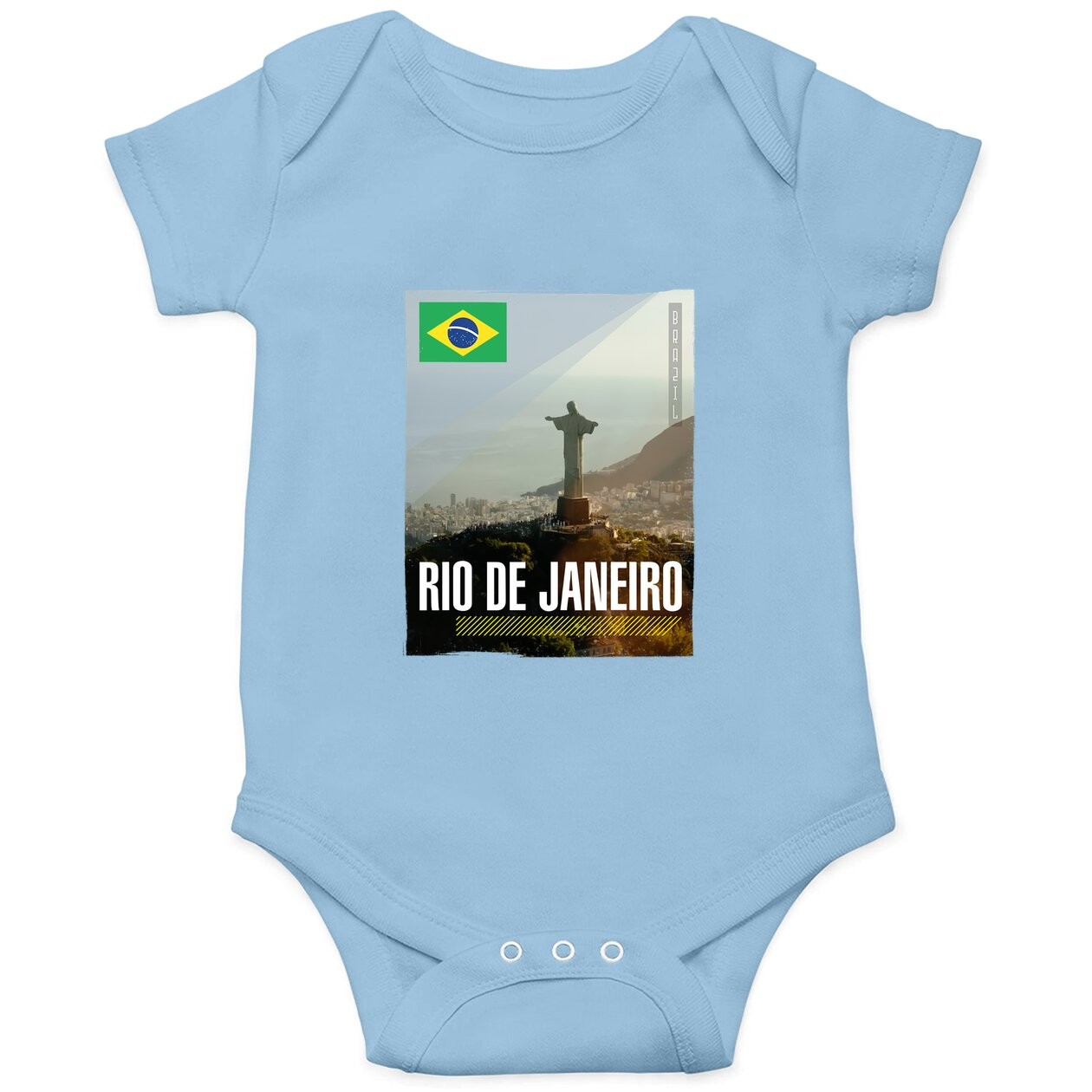 Rio De Janeiro Brazil Baby Bodysuit