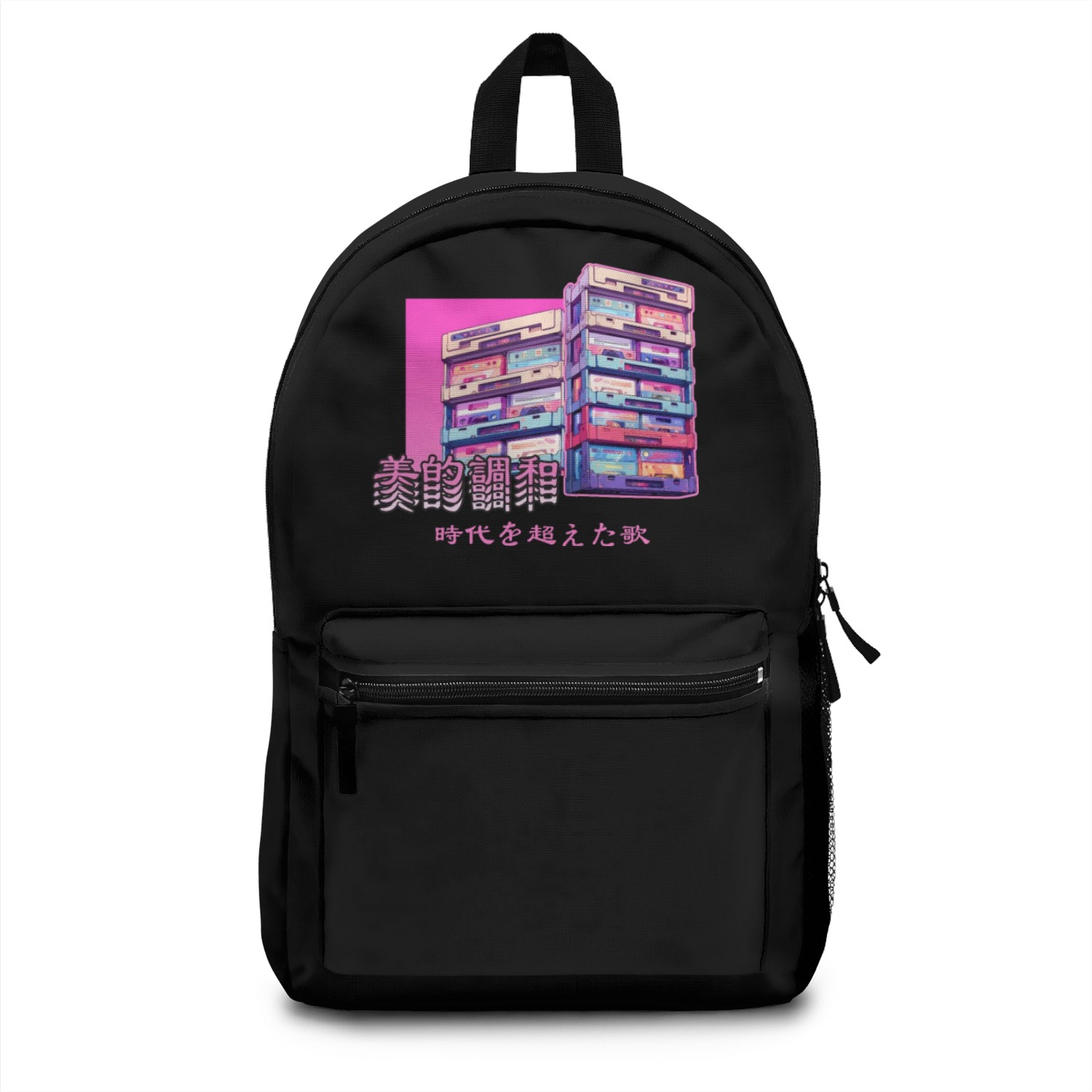 Retro Old Cassette Tapes Japanese Y2K Aesthetic Va Backpacks
