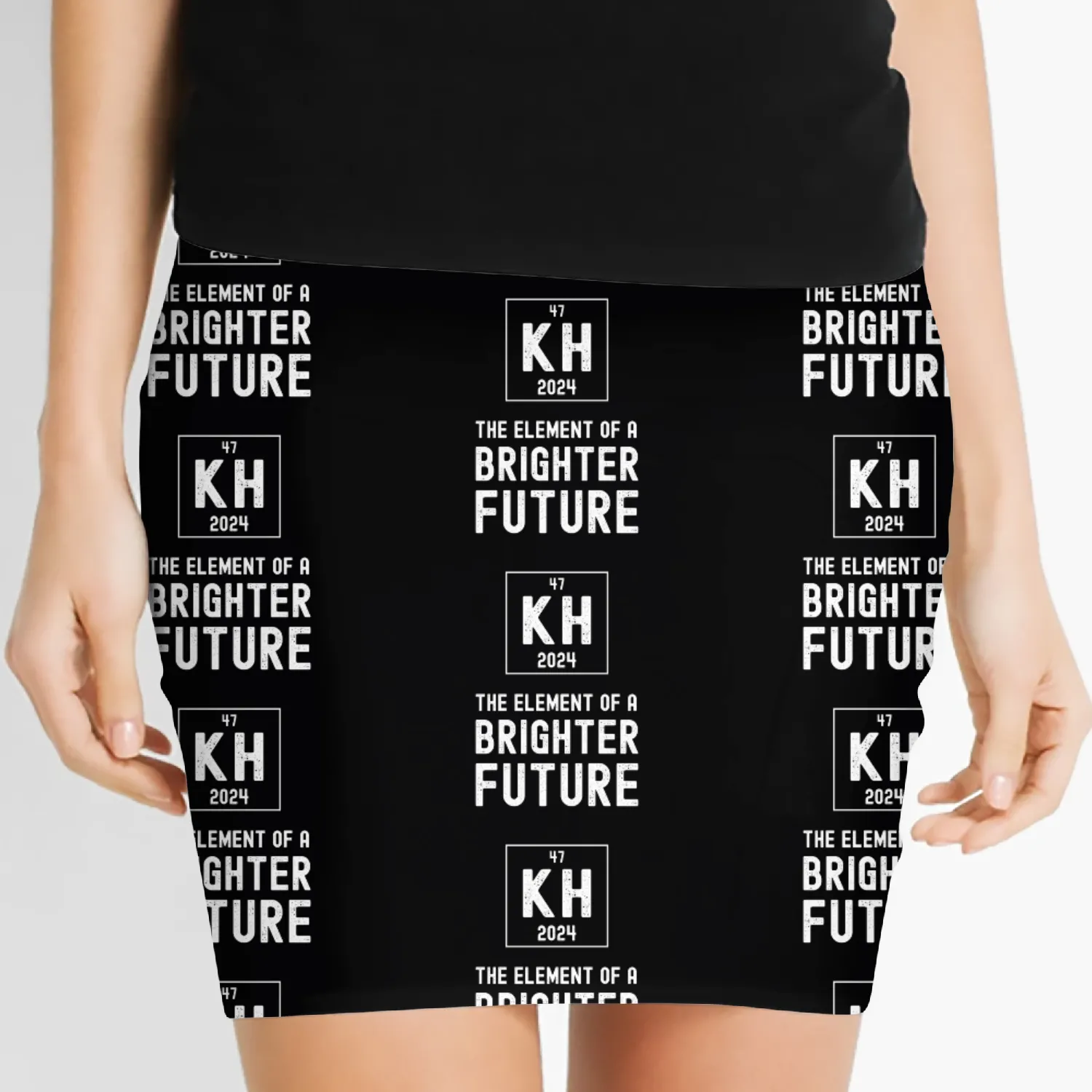 Kamala Harris 2024 Election The Element of Future Women's Mini Skirts