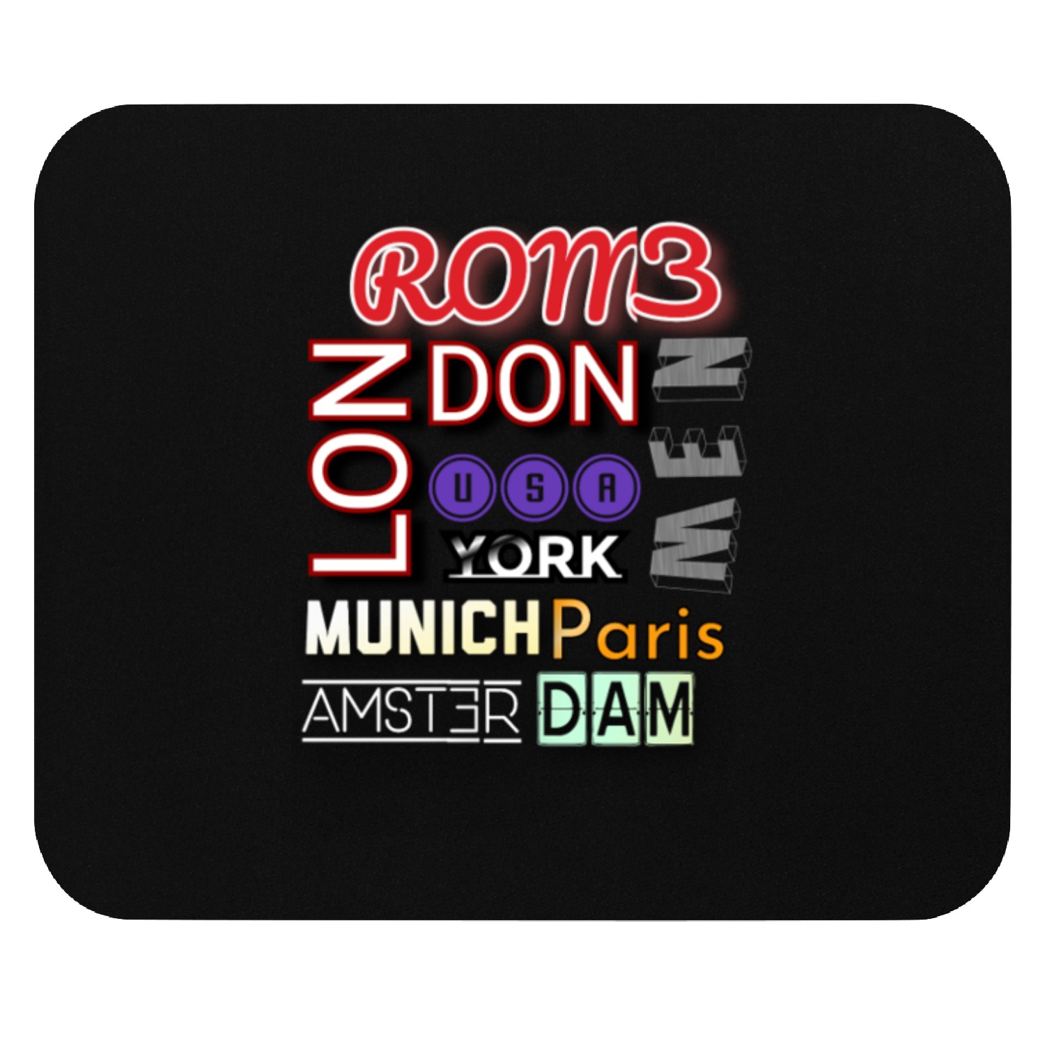 capitals Mouse Pads