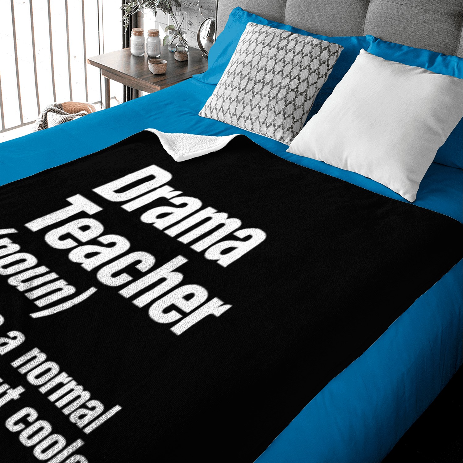 Drama Teacher Definition Actor Singer Baby Blankets