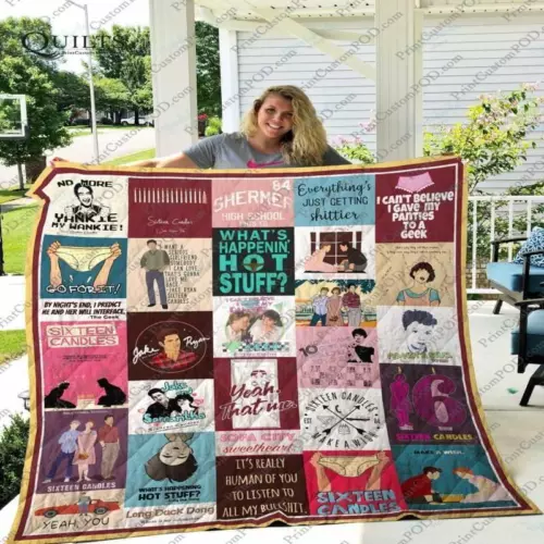 Sixteen Candles Blanket Sixteen Candles Movies Quilt Blanket