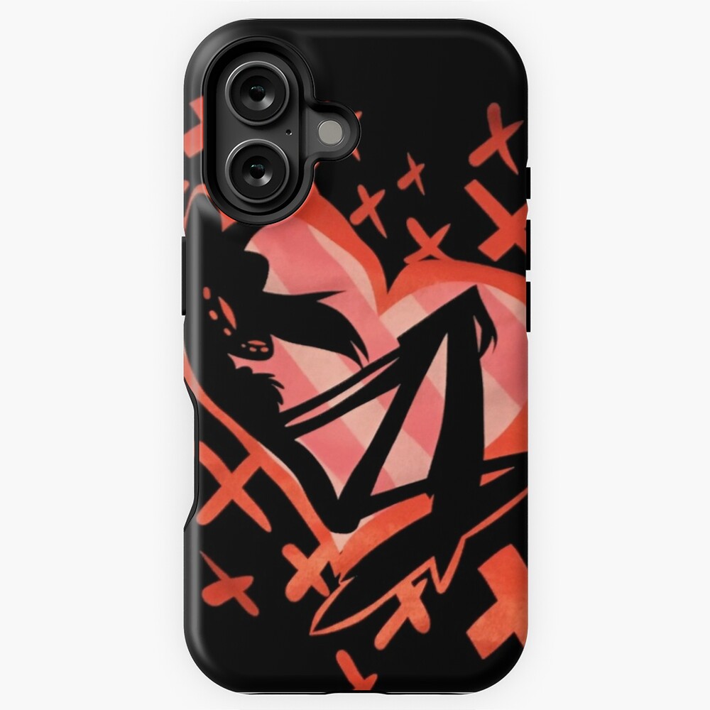 Angel Dust Valentines Day - Hazbin Hotel iPhone Case