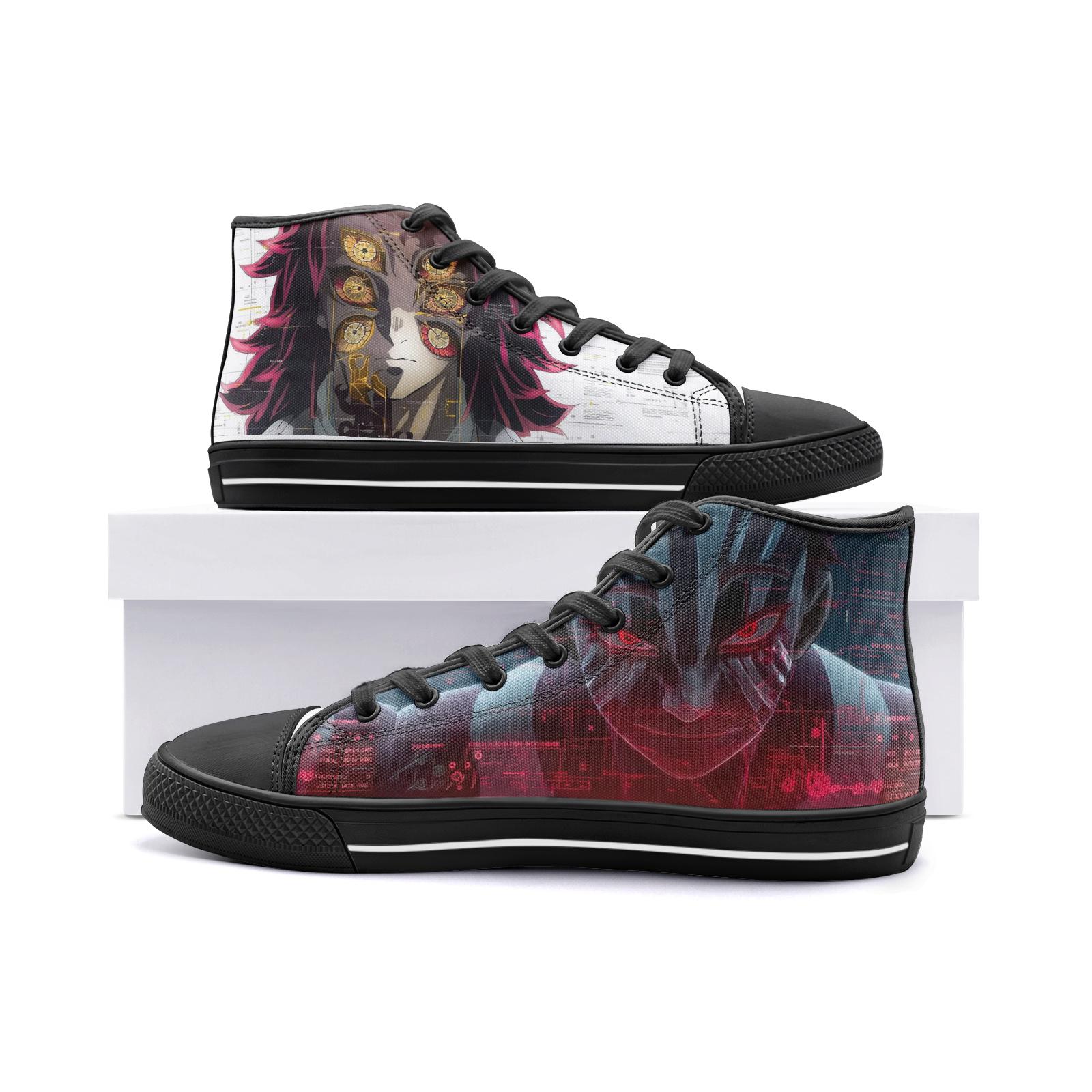 Akaza Unisex High Top Canvas Shoes