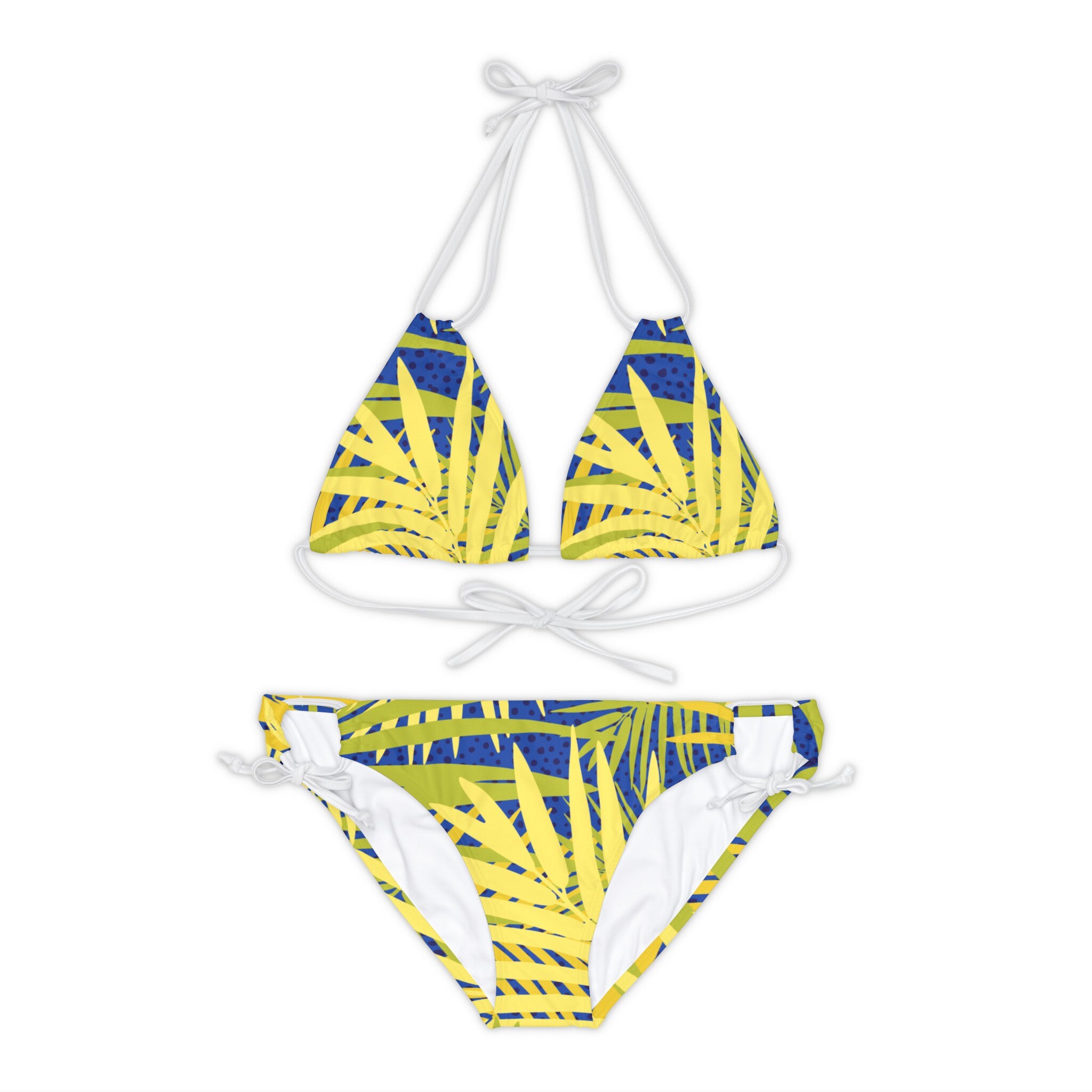 Palms Strappy Bikini Set