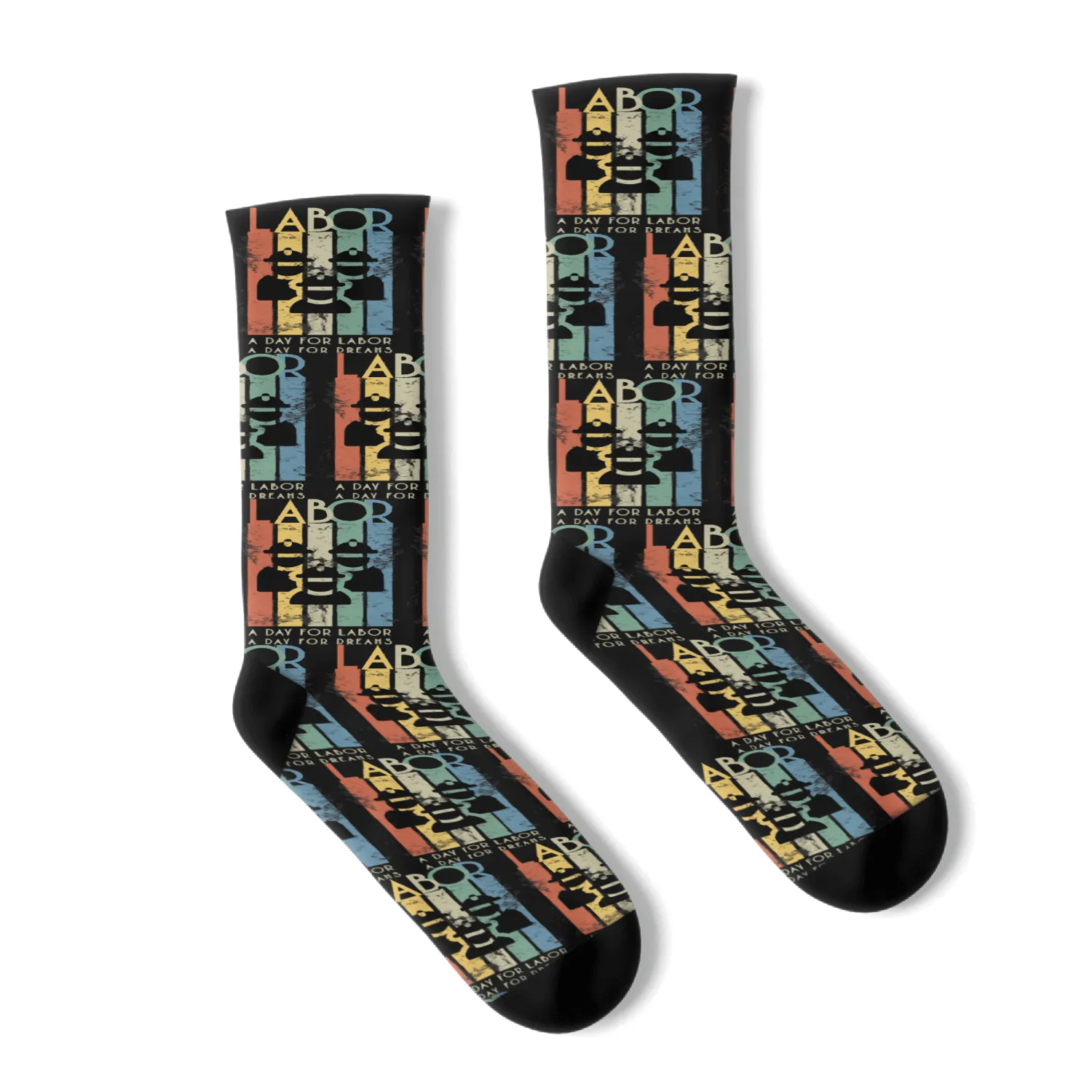 A Day of Labor A Day of Dreams Socks