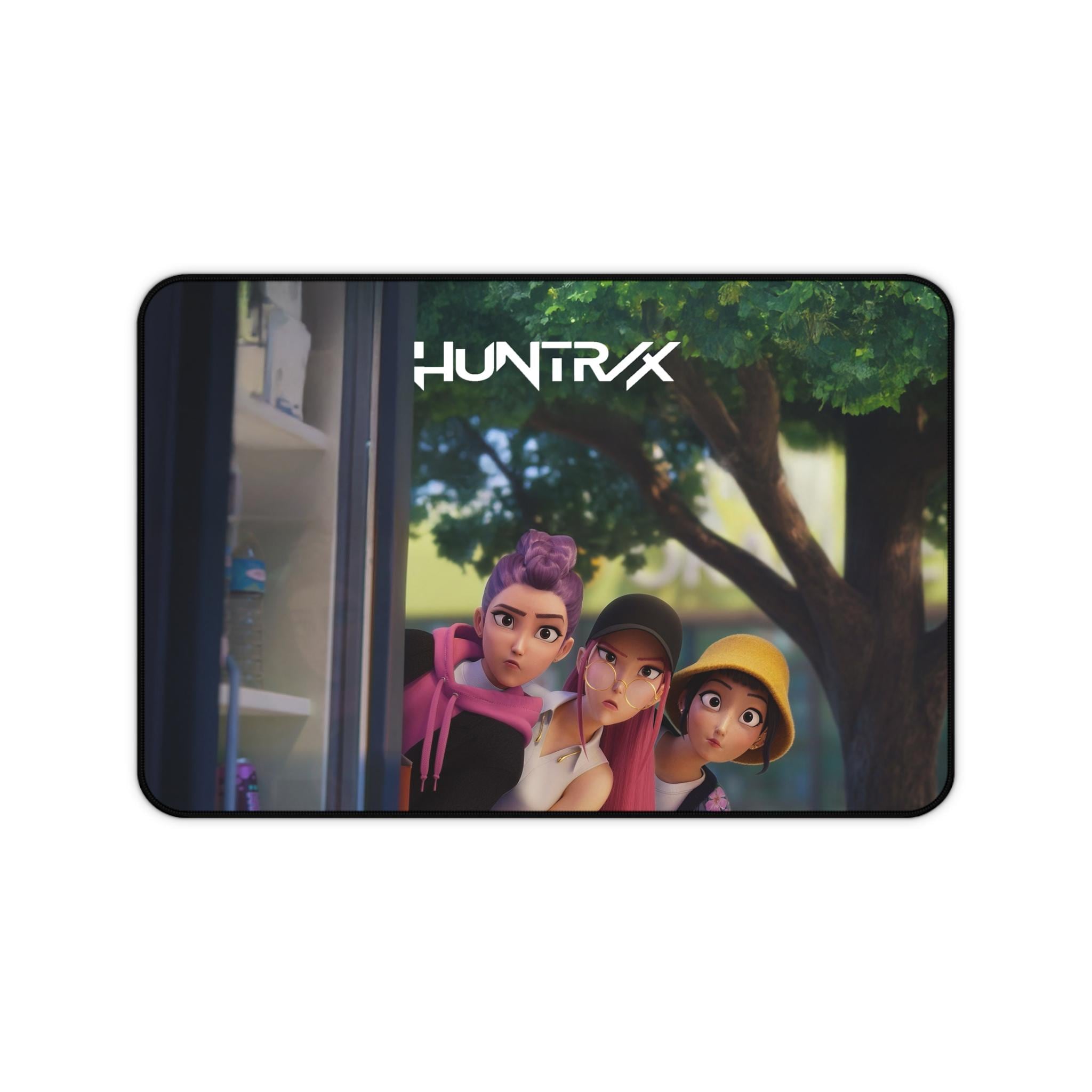 HUNTRIX Desk Mat | Gaming Pad | Office Decor | Fun Desk Accessories | Personalized Gift | Home Office | Kpop Demon Hunters