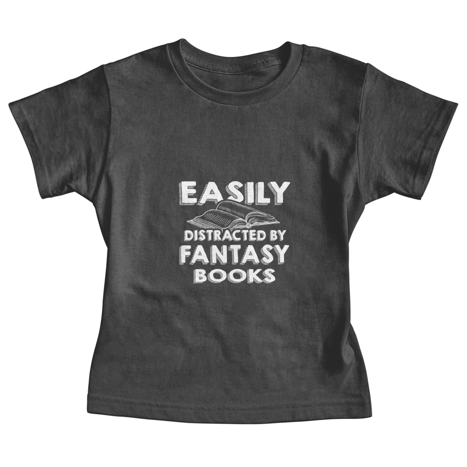 Fantasy Book Fan Gift Easily Distracted by Baby Tees