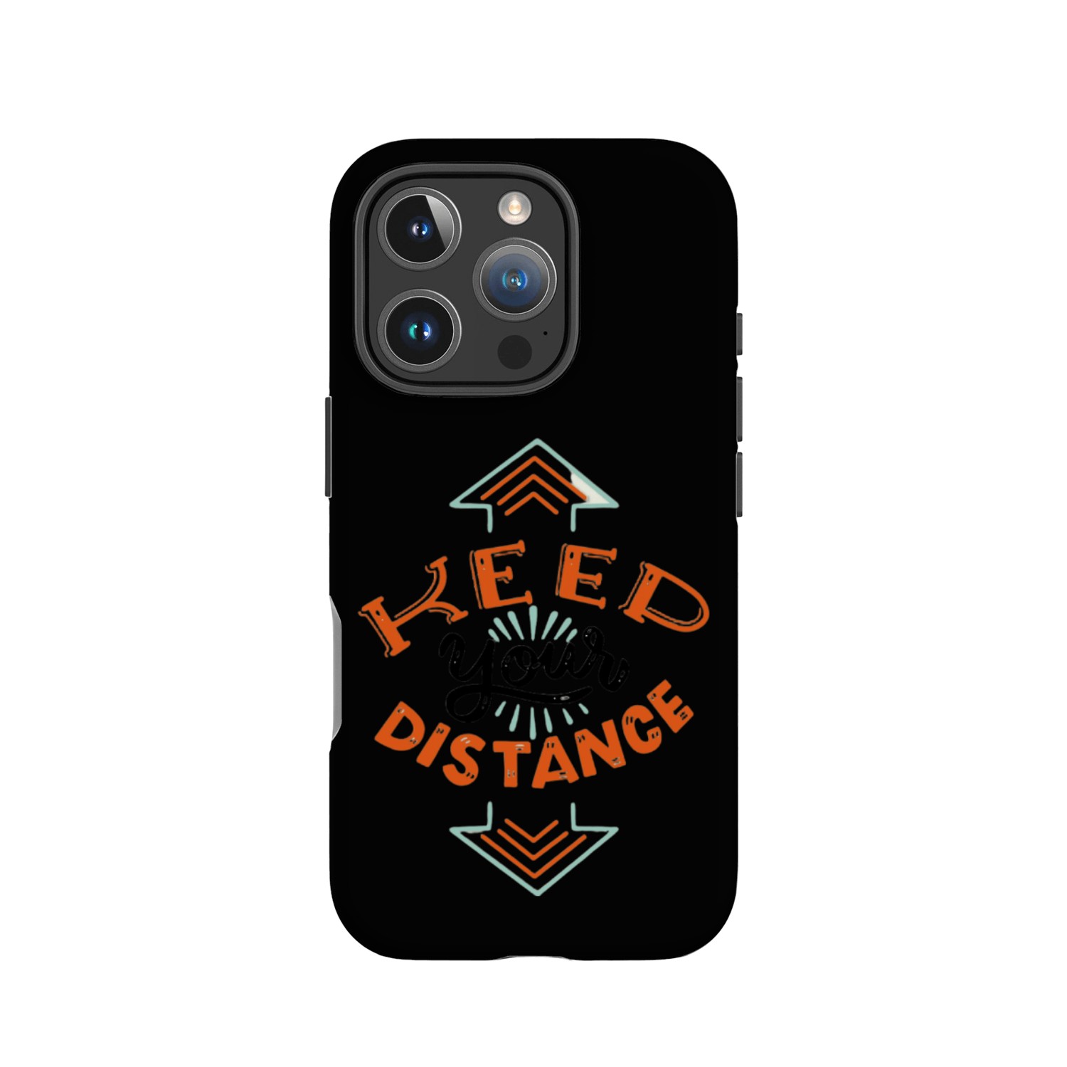 keep your distance IPhone Cases