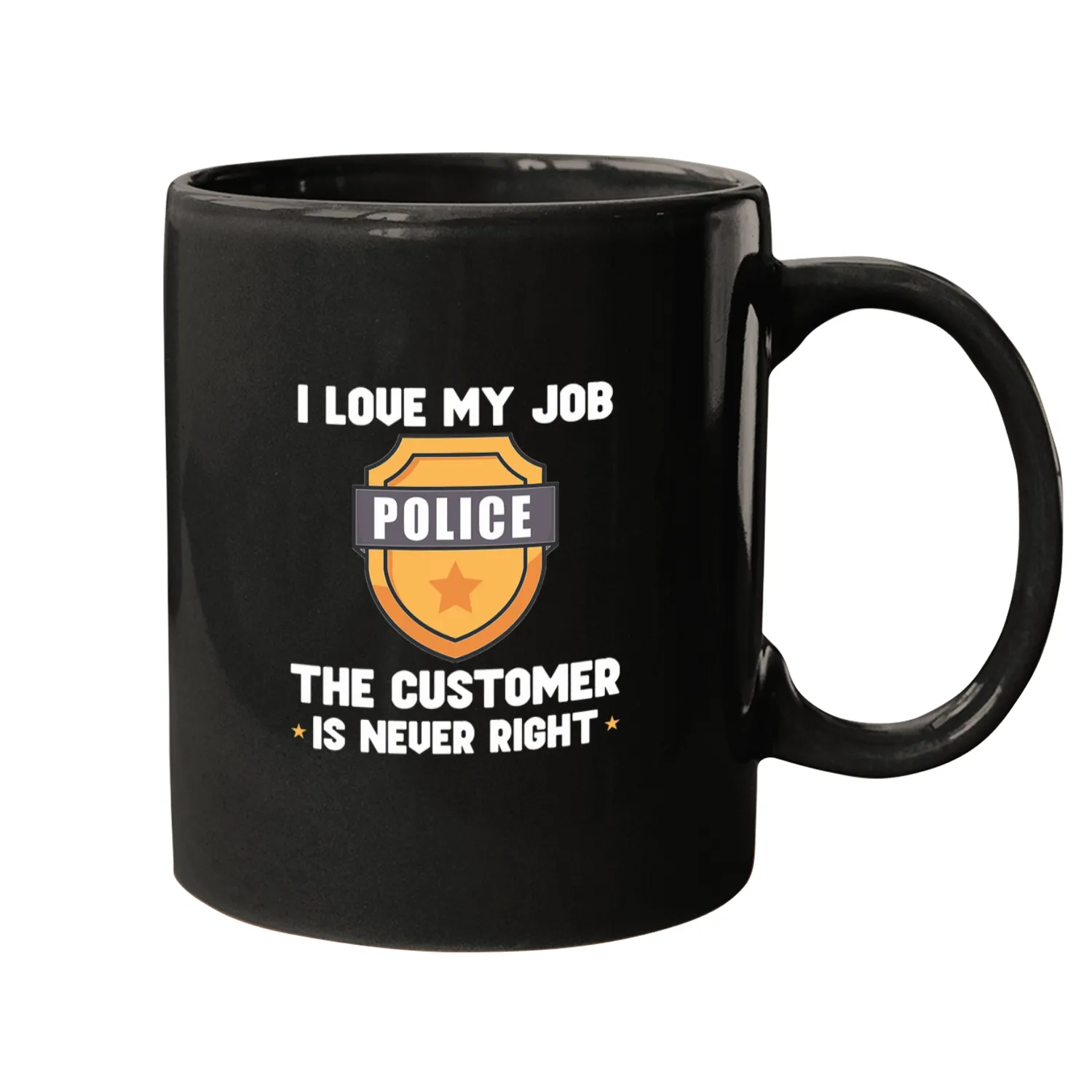 Police Job Cop Officer Police Office 1 Mugs