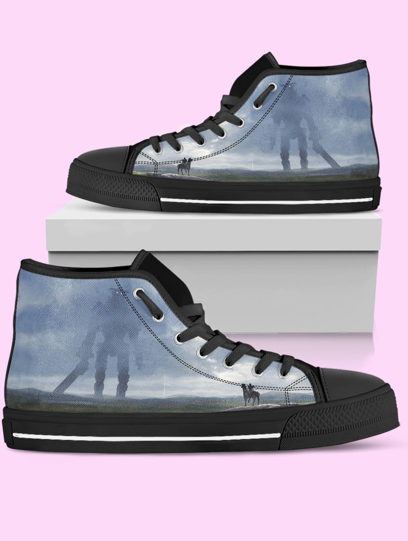 Shadow Of The Colossus High-Top Sneakers, Video Game Shoes