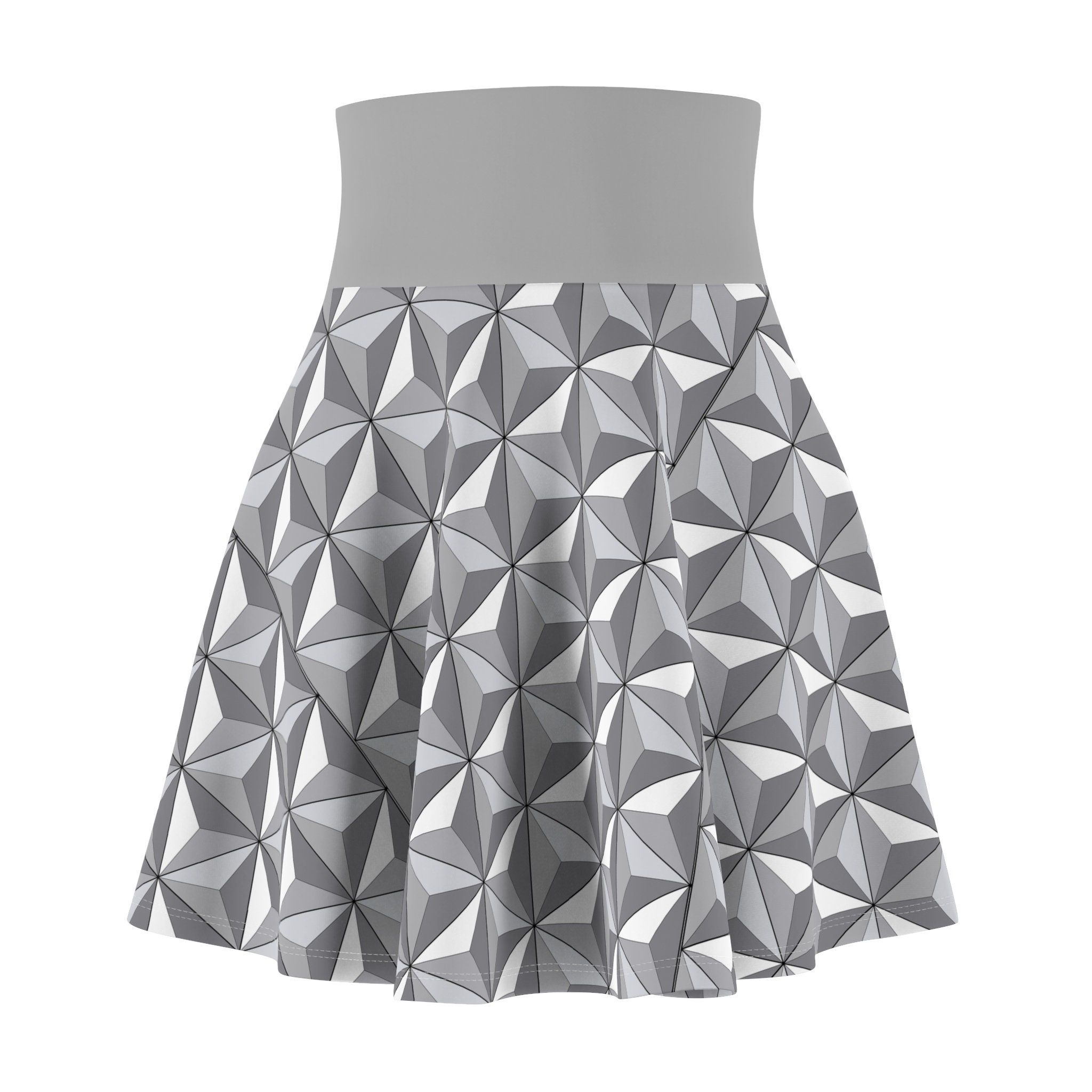 Adult Spaceship Earth Skater Skirt