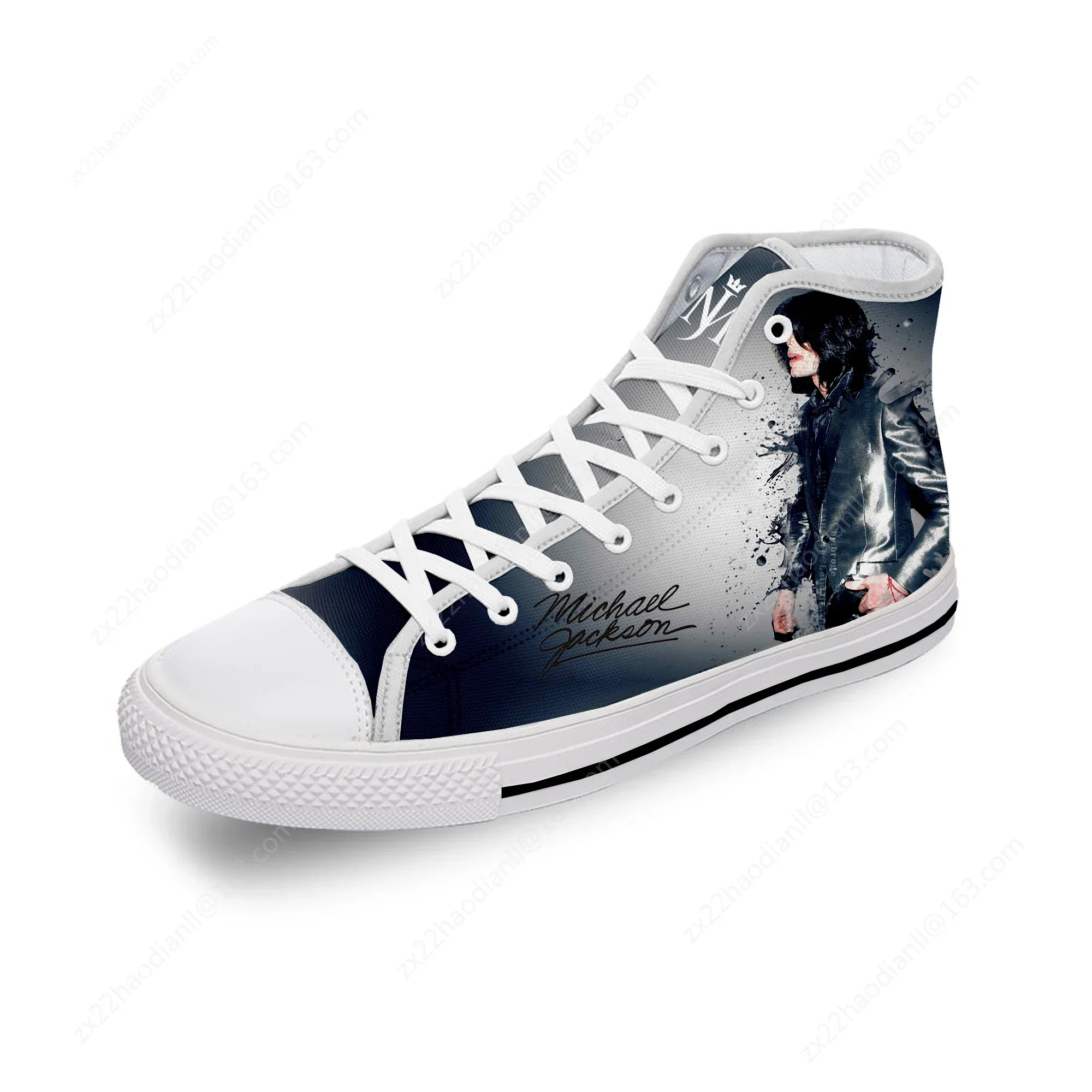 3D Print Michael Jackson Sneakers for Men and Women,