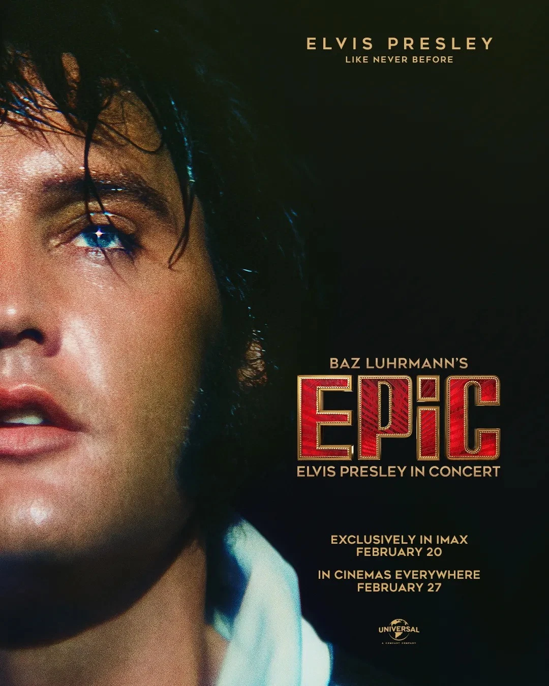 EPiC: Elvis Presley in Concert 2026 Original Movie Poster