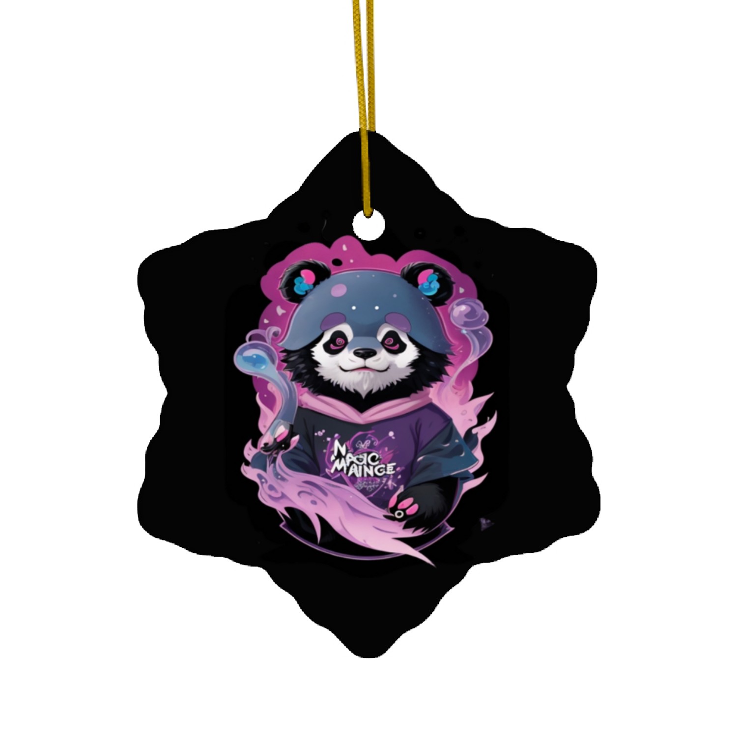 panda_ninja Ceramic Ornaments