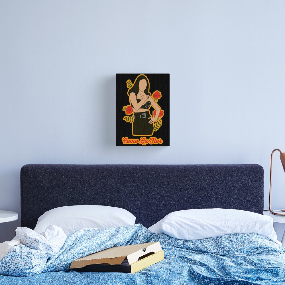 selena quintanilla como la flor artwork
