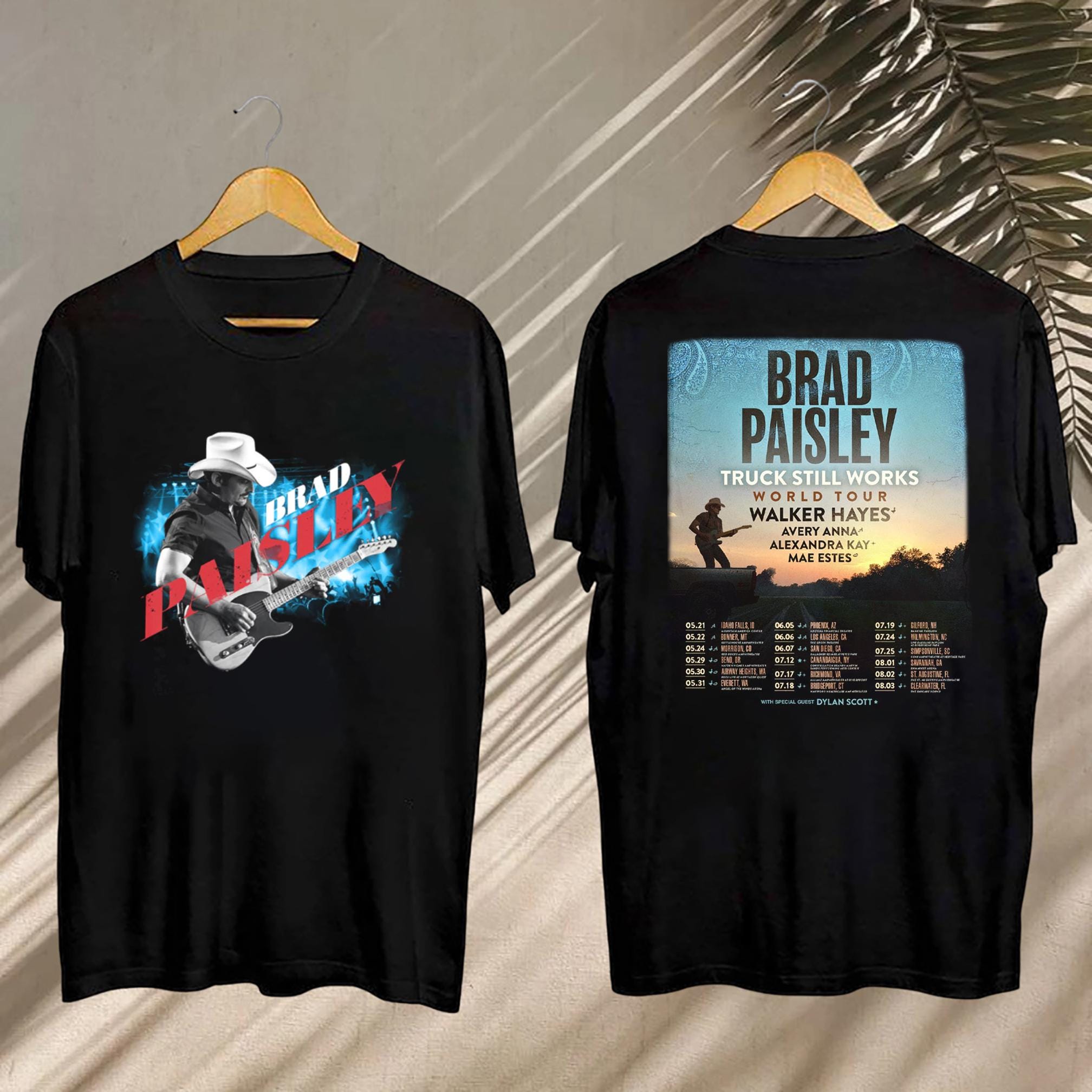 Brad Paisley Shirt, 2025 Brad Paisley Truck Still Works World Tour Shirt, Brad Paisley Concert, Brad Paisley Fan Shirt, Brad Paisley Merch