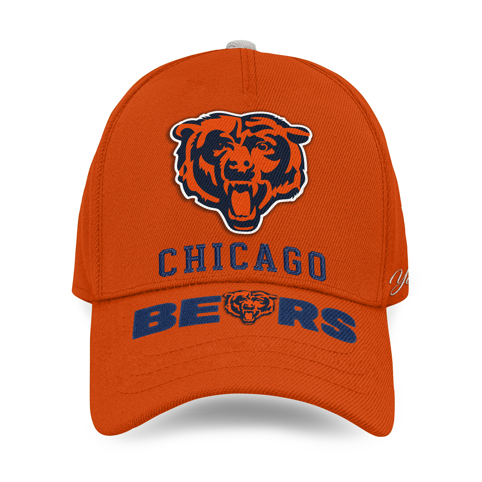 Custom Name Chicago Bears Classic Baseball Cap