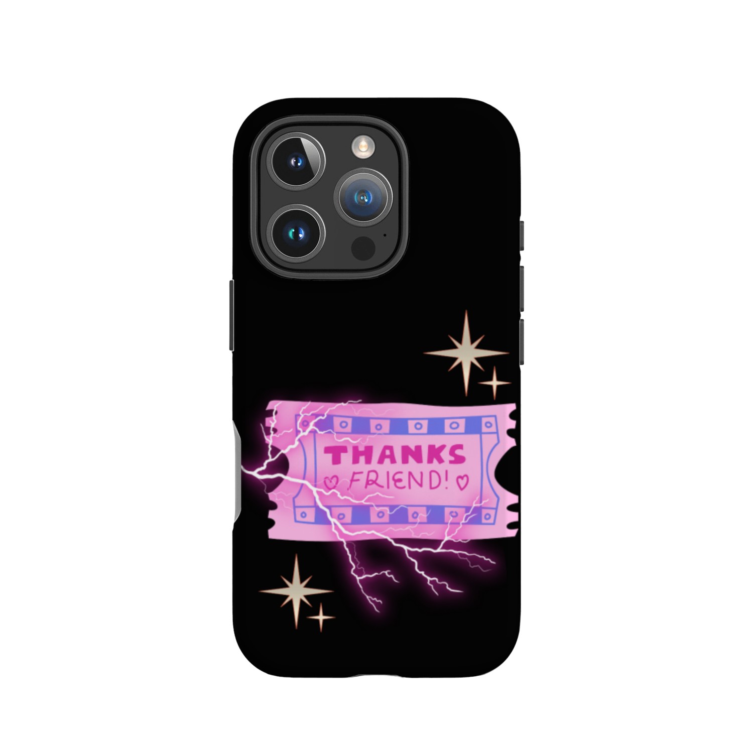 Gratitude Ticket IPhone Cases
