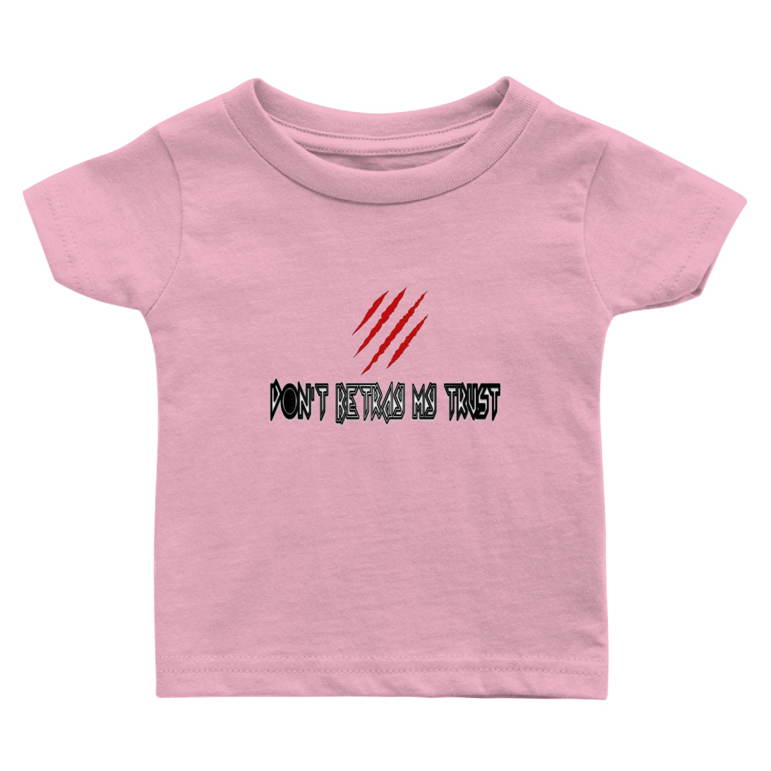 Claw marks with a beautiful word Baby T Shirts