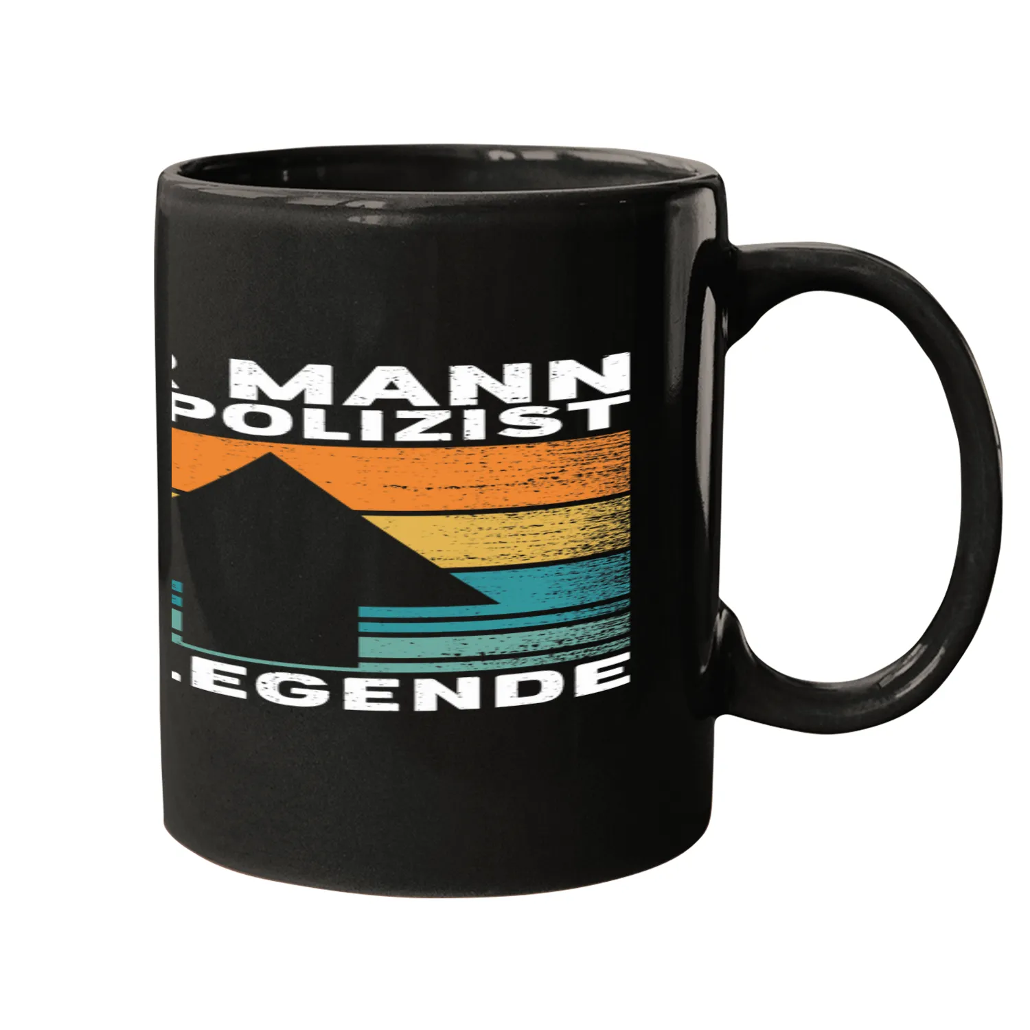Mens Police The Man The Policeman Die Legend Mugs