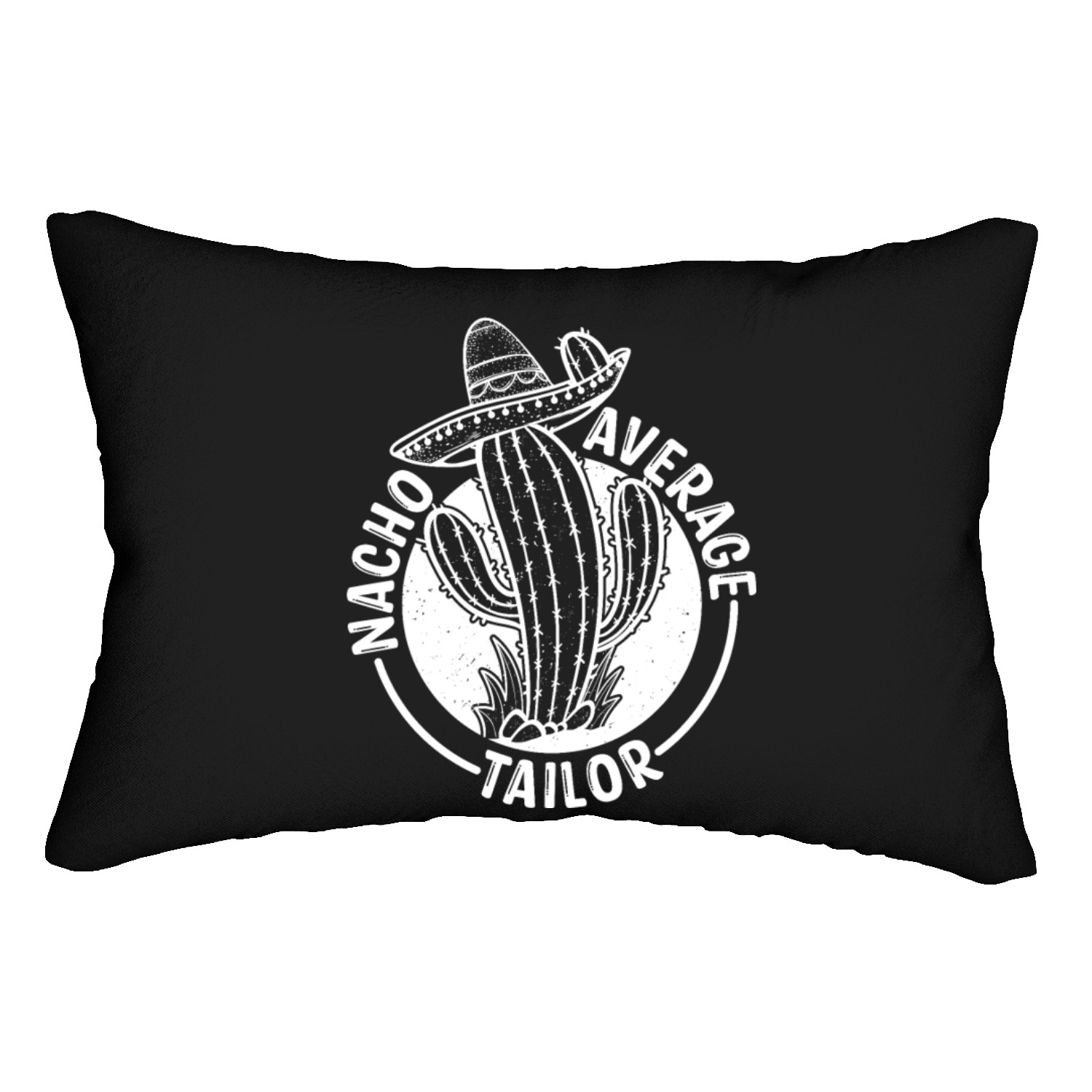 Nacho Average Tailor Lumbar Pillows