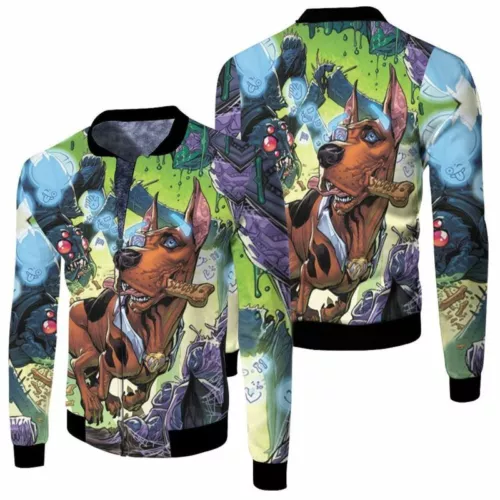 Scooby Doo Halloween Vibes Halloween Gift For Fans Bomber Jacket