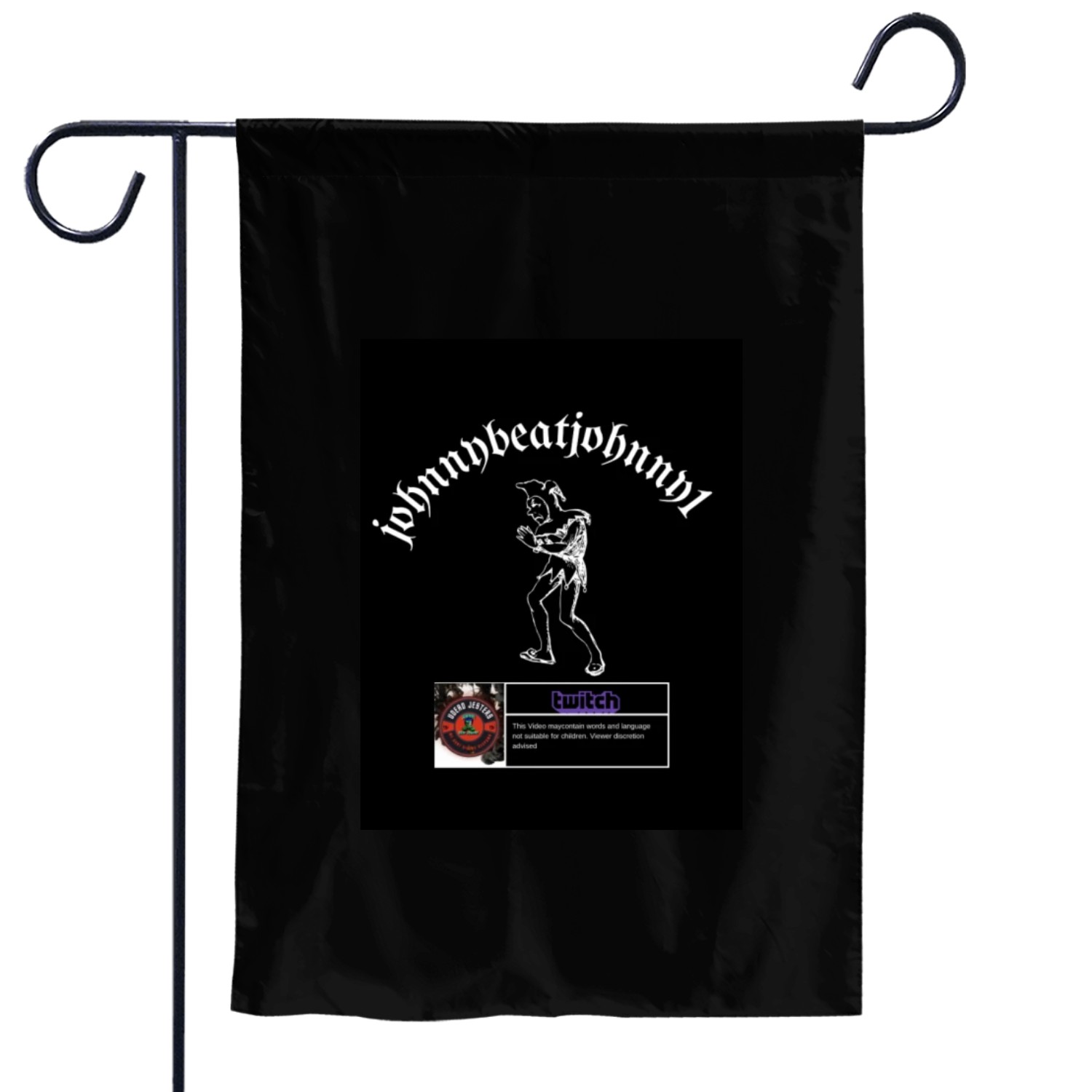 We are taking over twitch Garden Flags