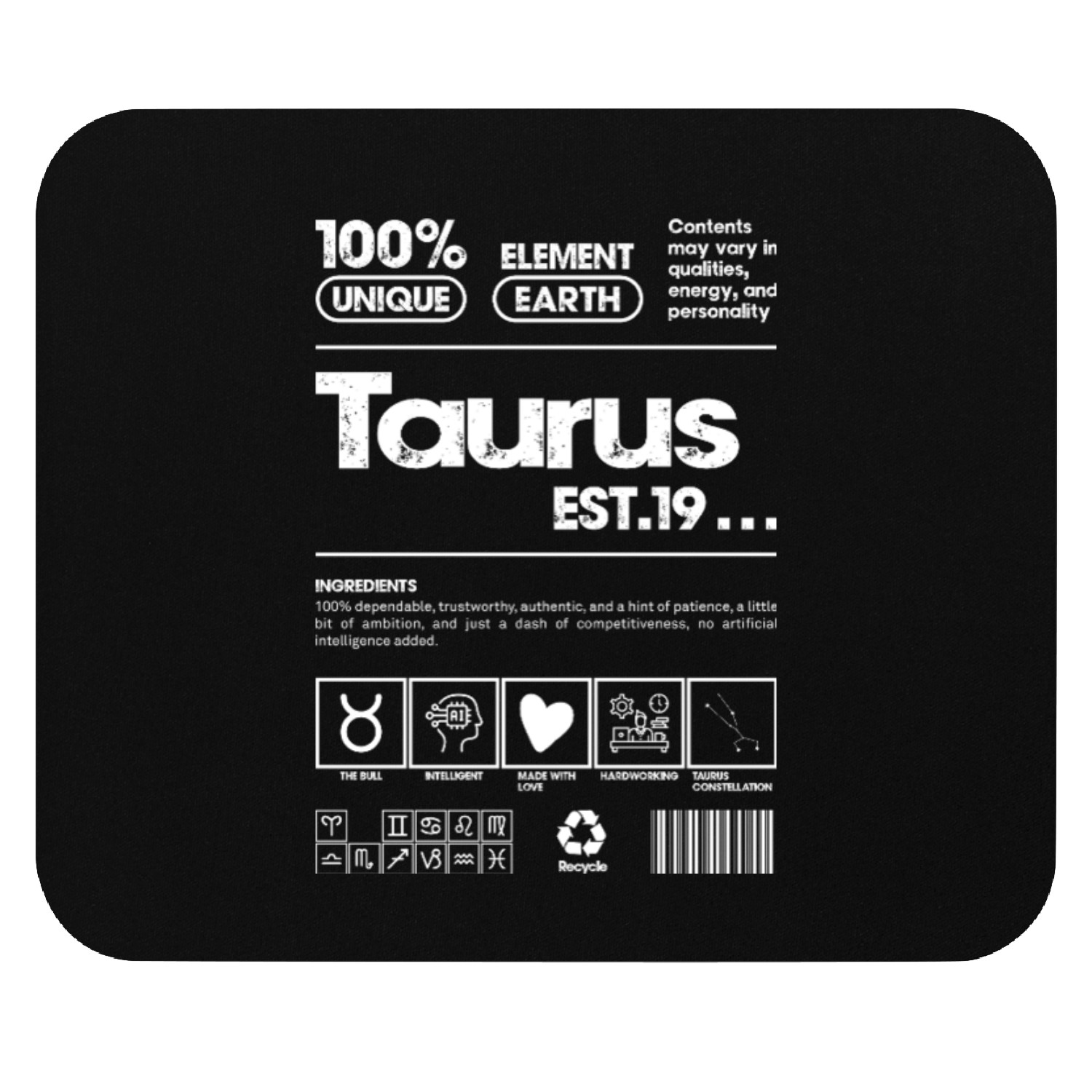 Taurus 19xx Mouse Pads