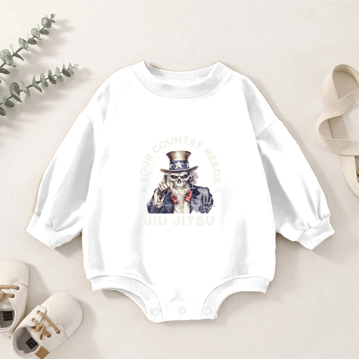 Vintage Brazilian Jiu Jitsu MMA American BJJ Baby Romper Sweatshirts