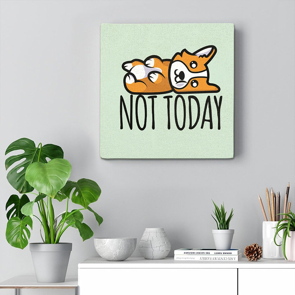 Dog Square Canvas – Cute Dog – Dog Canvas Pictures – Dog Poster Printing – Canvas Prints – Furlidays
