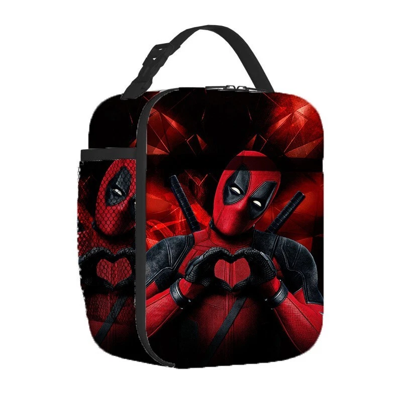 Deadpool Kids Lunch Bag, Childrens School Bag for Boys and Girls