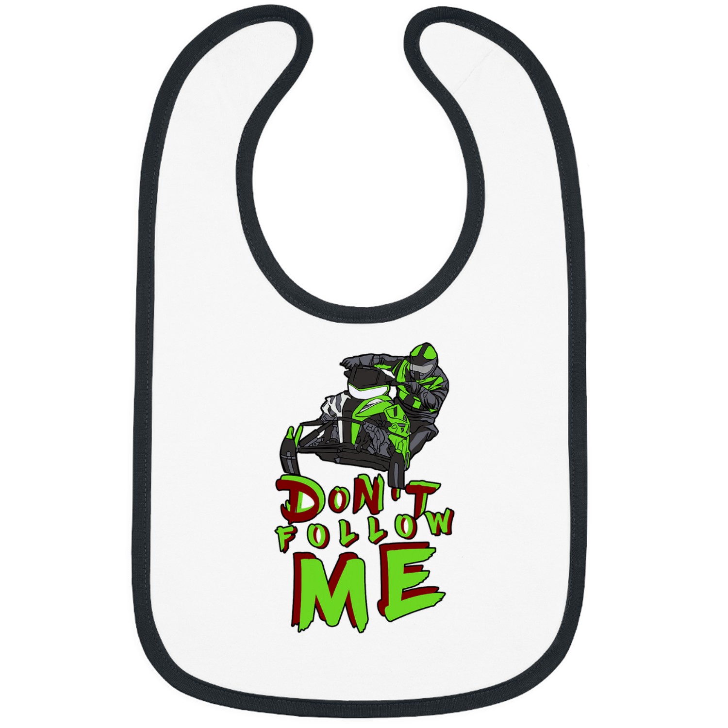 Fun Sledhead Dont Follow Me Snowmobiling Great Snowmobile Bibs