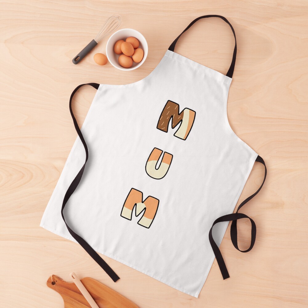 bluei Mum for moms on Mother_s Day Apron