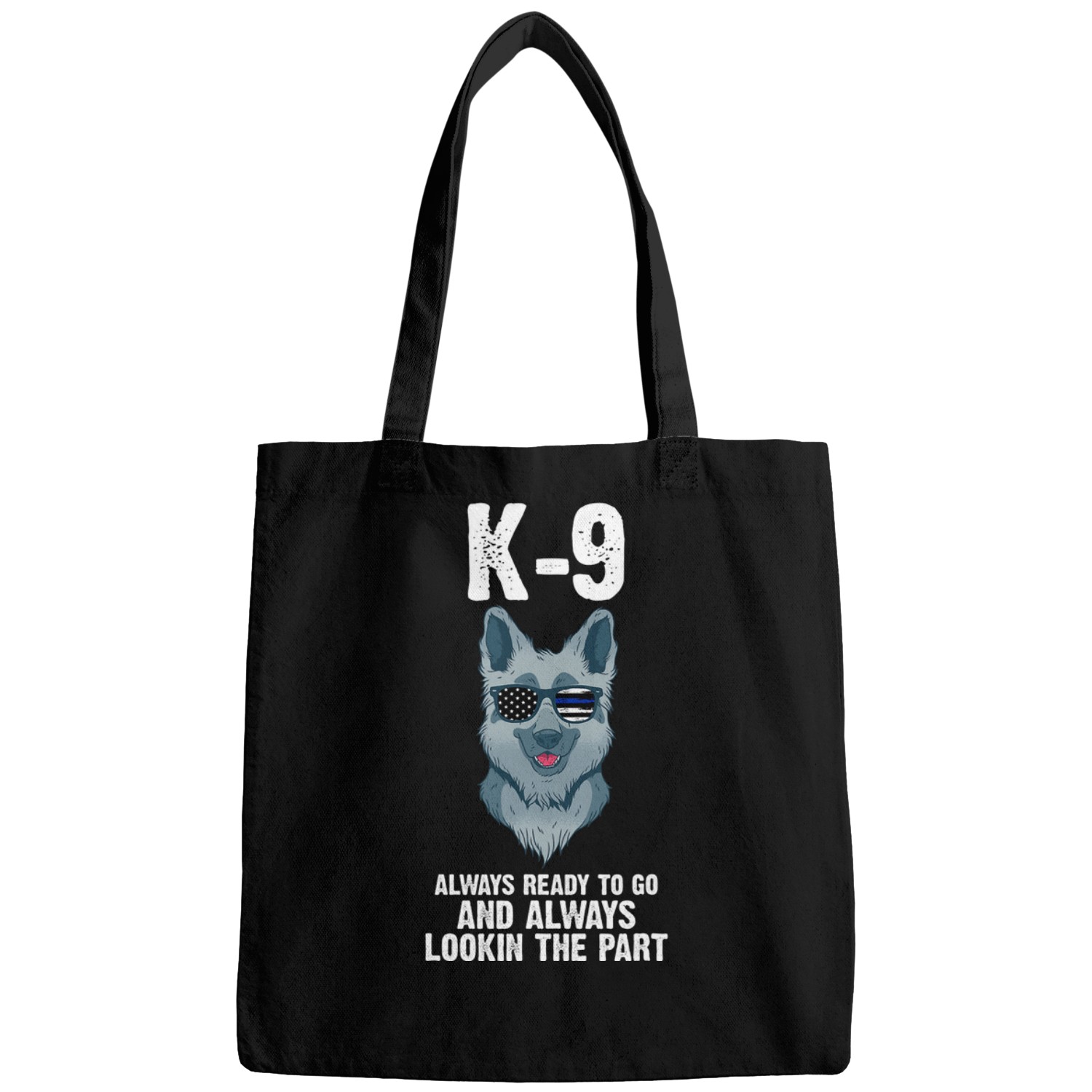 k9 always ready to go and always lookin the part police k9 Bags