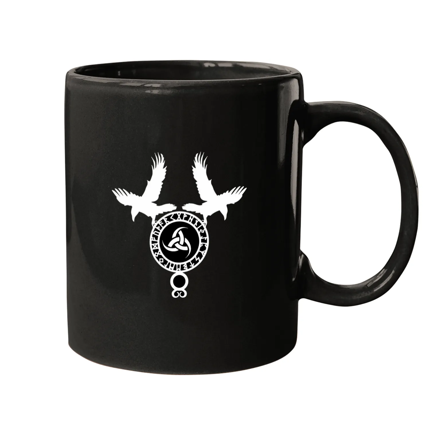 Triple Horn Of Odin Viking Mugs