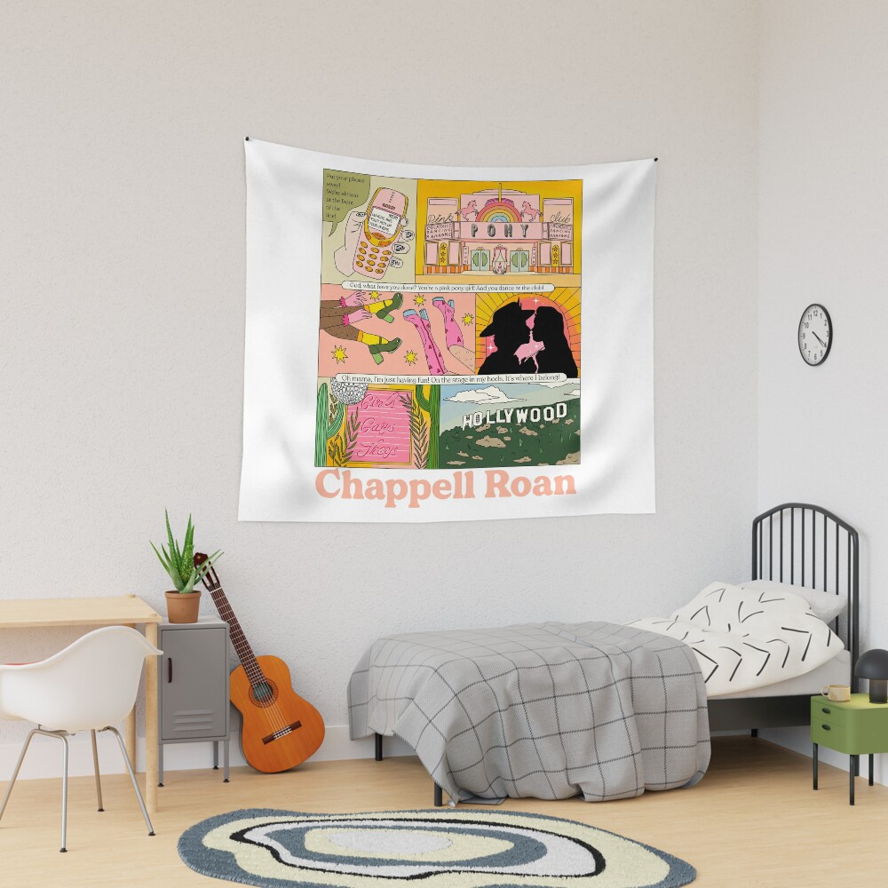 Chappell Roan Meantime Tapestry, Gifts for Fan, Home Decor Gifts