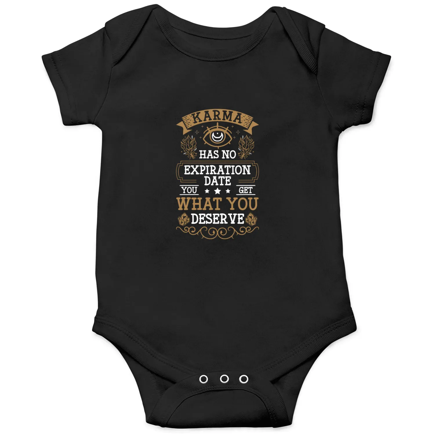 Karma Attitude Sarcasm Mental Onesies