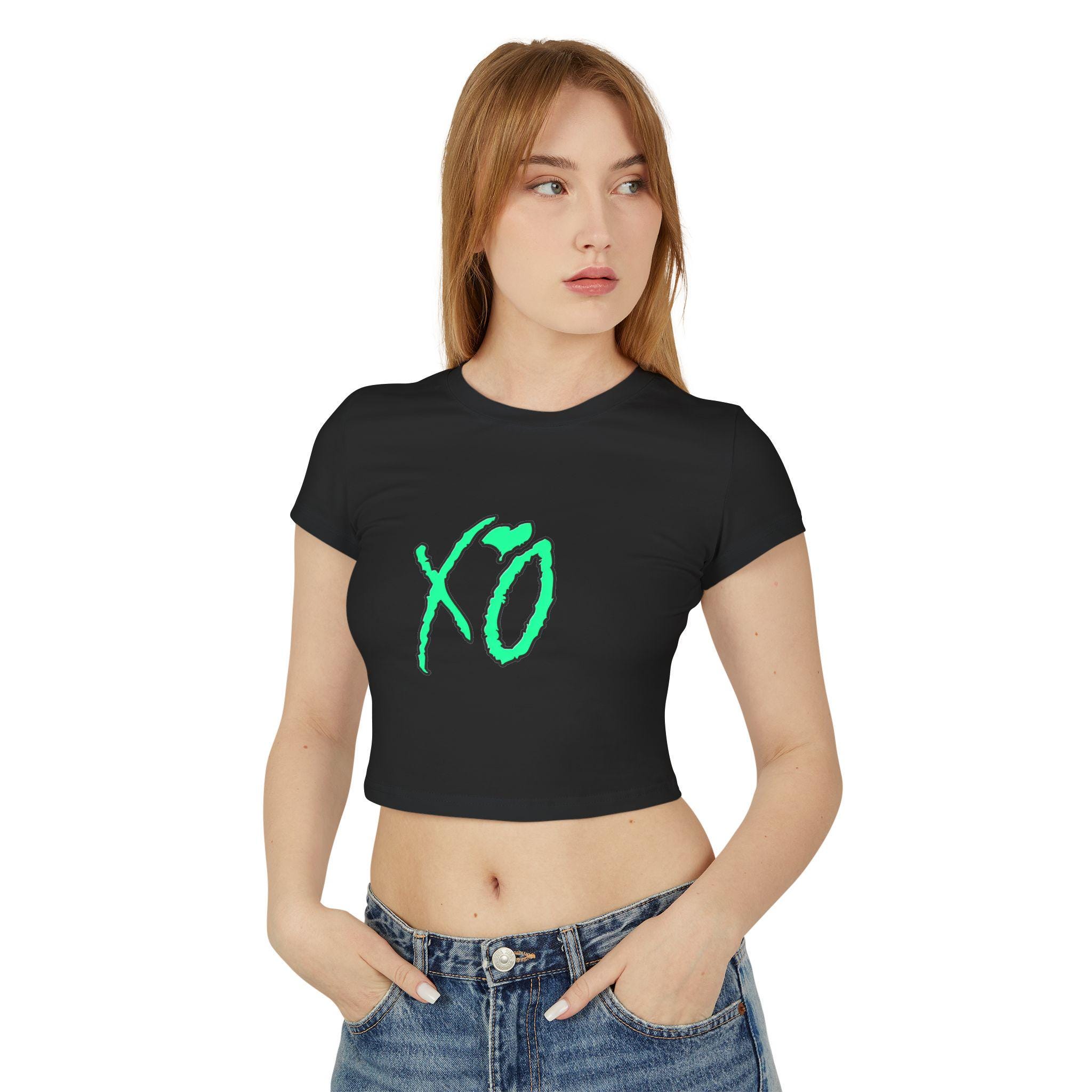 Stylish Weekends XO Baby Tee - Cute Casual Top for Everyday Wear, Perfect Gift for Birthdays and Concerts