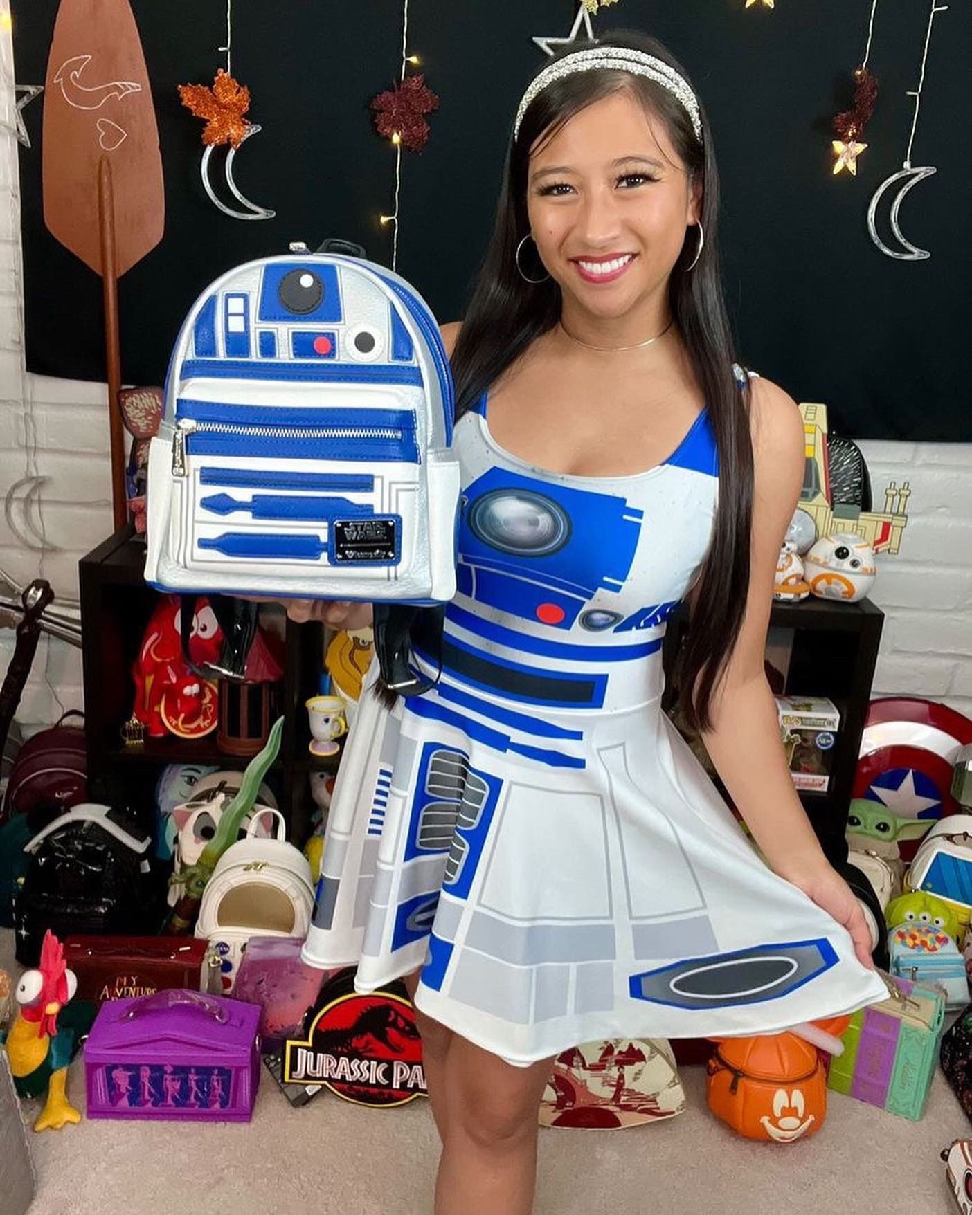 Cosplay Astro Ally: The Droid Skater Dress"