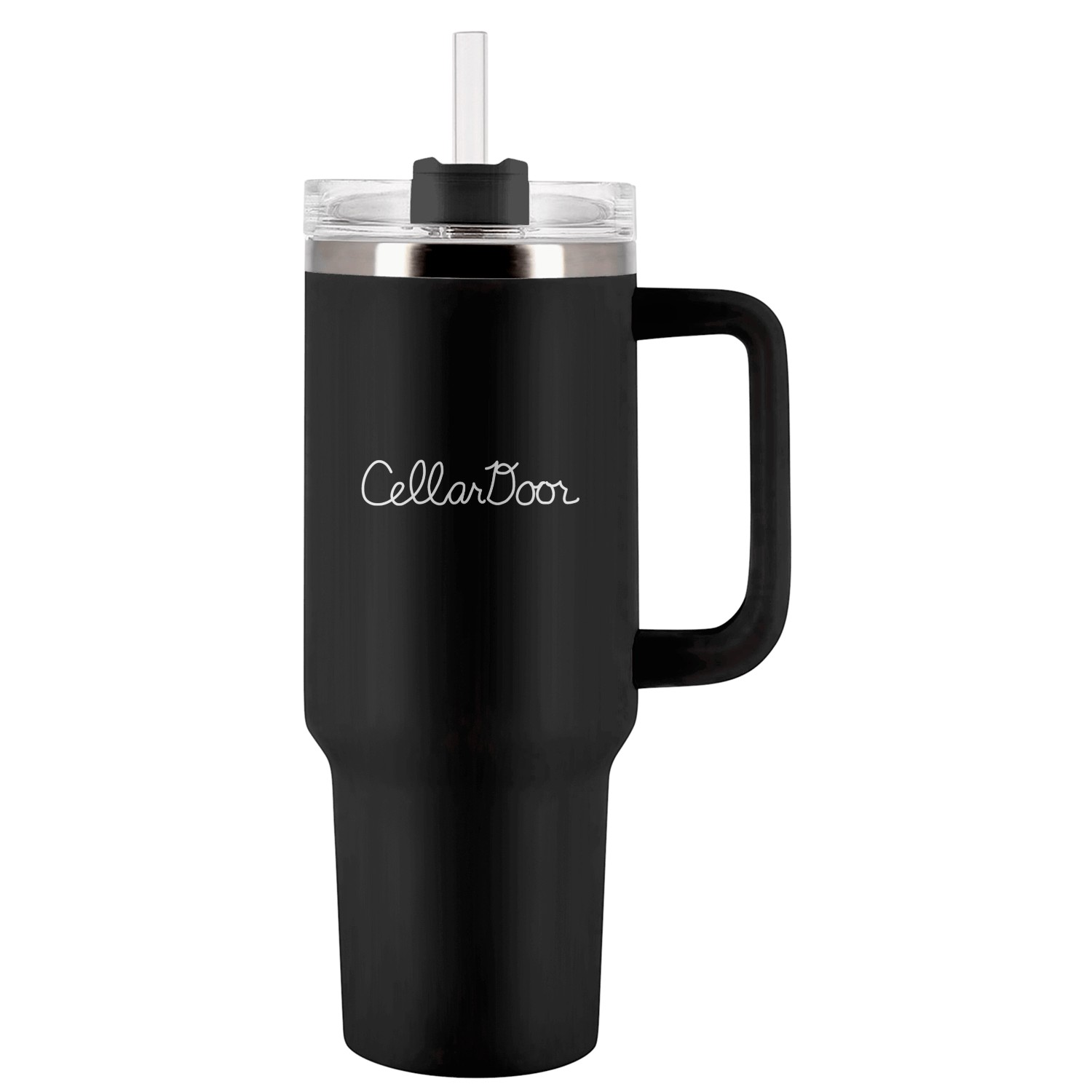 Cellar Door Handwritten Tumblers 40 Oz With Handle