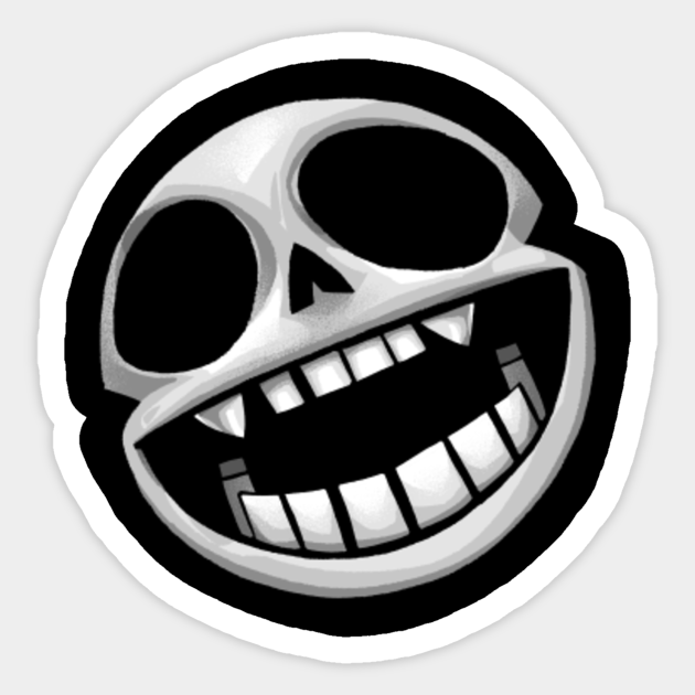 Monkey Skull - Gorillaz - Sticker