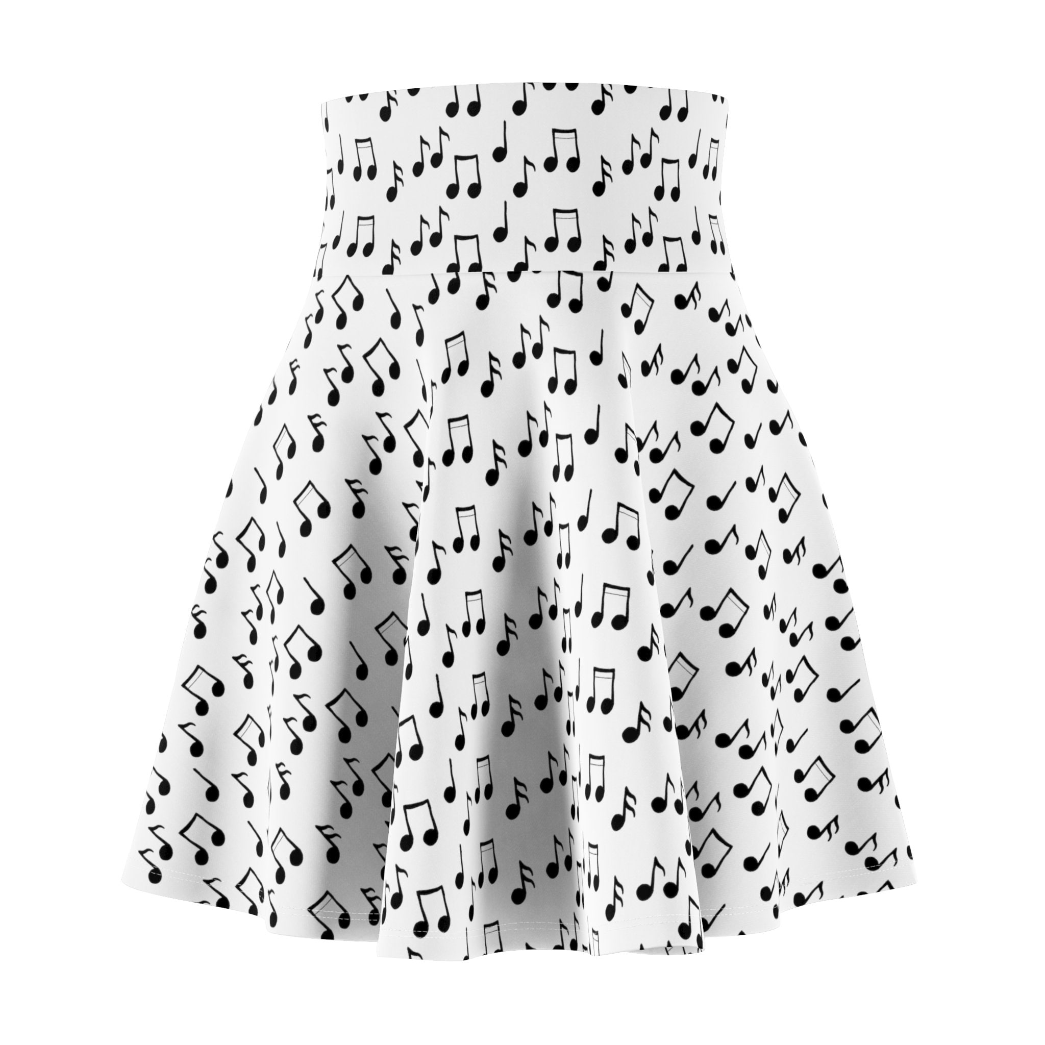 Music Nout Skater Skirt, Women's Skater Skirt