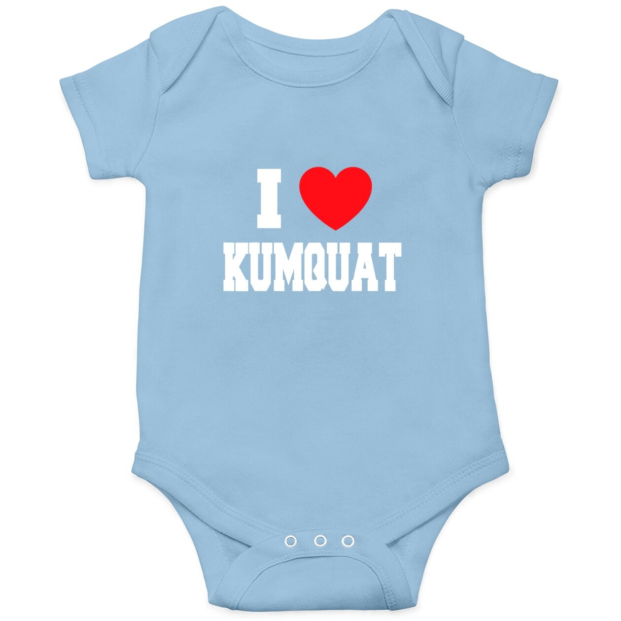 I Love Kumquat Baby Bodysuit
