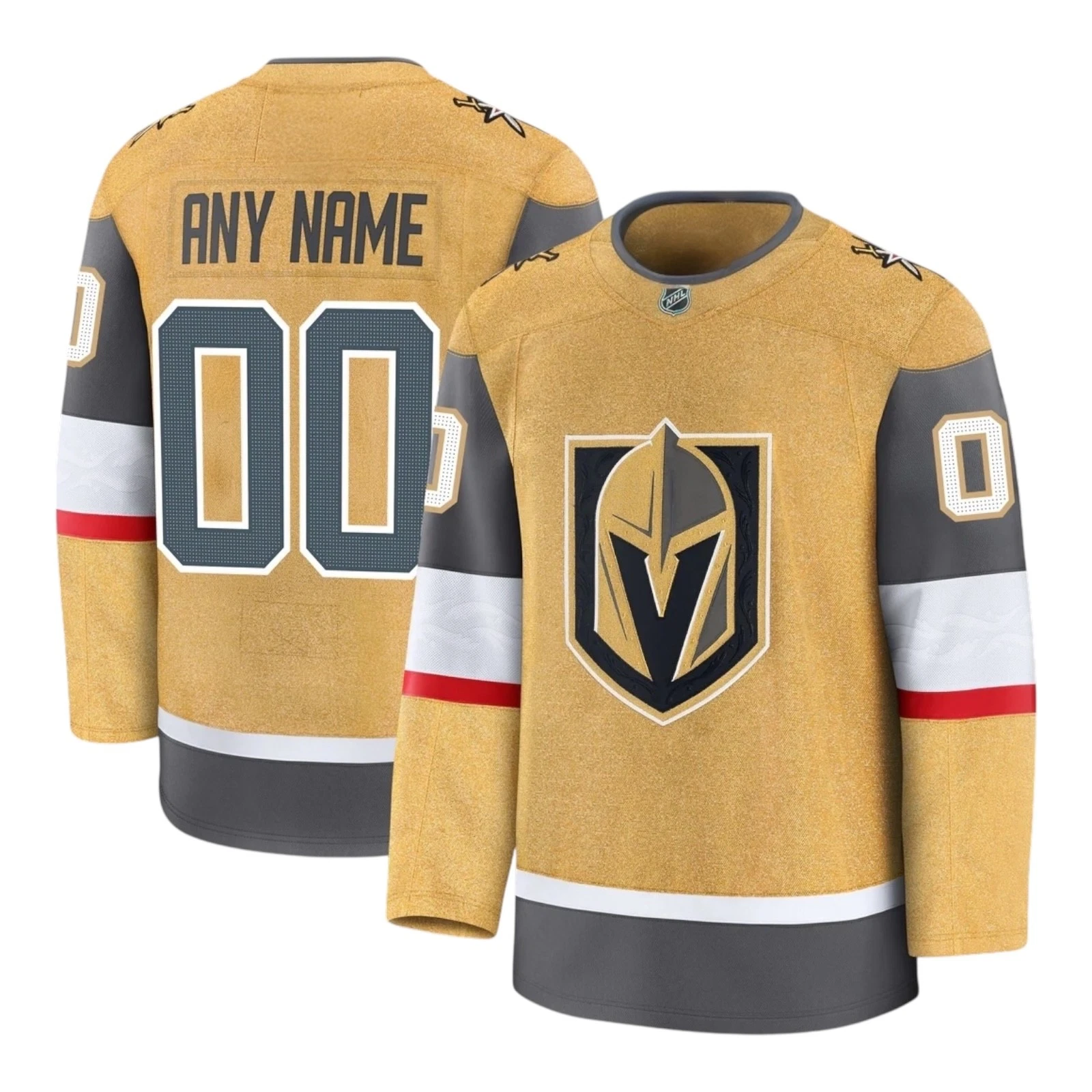 Vegas Hockey Jersey – Custom Name & Number – Personalized