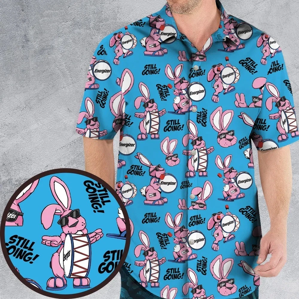 The Energizer Bunny Still Going Hawaiian Shirt